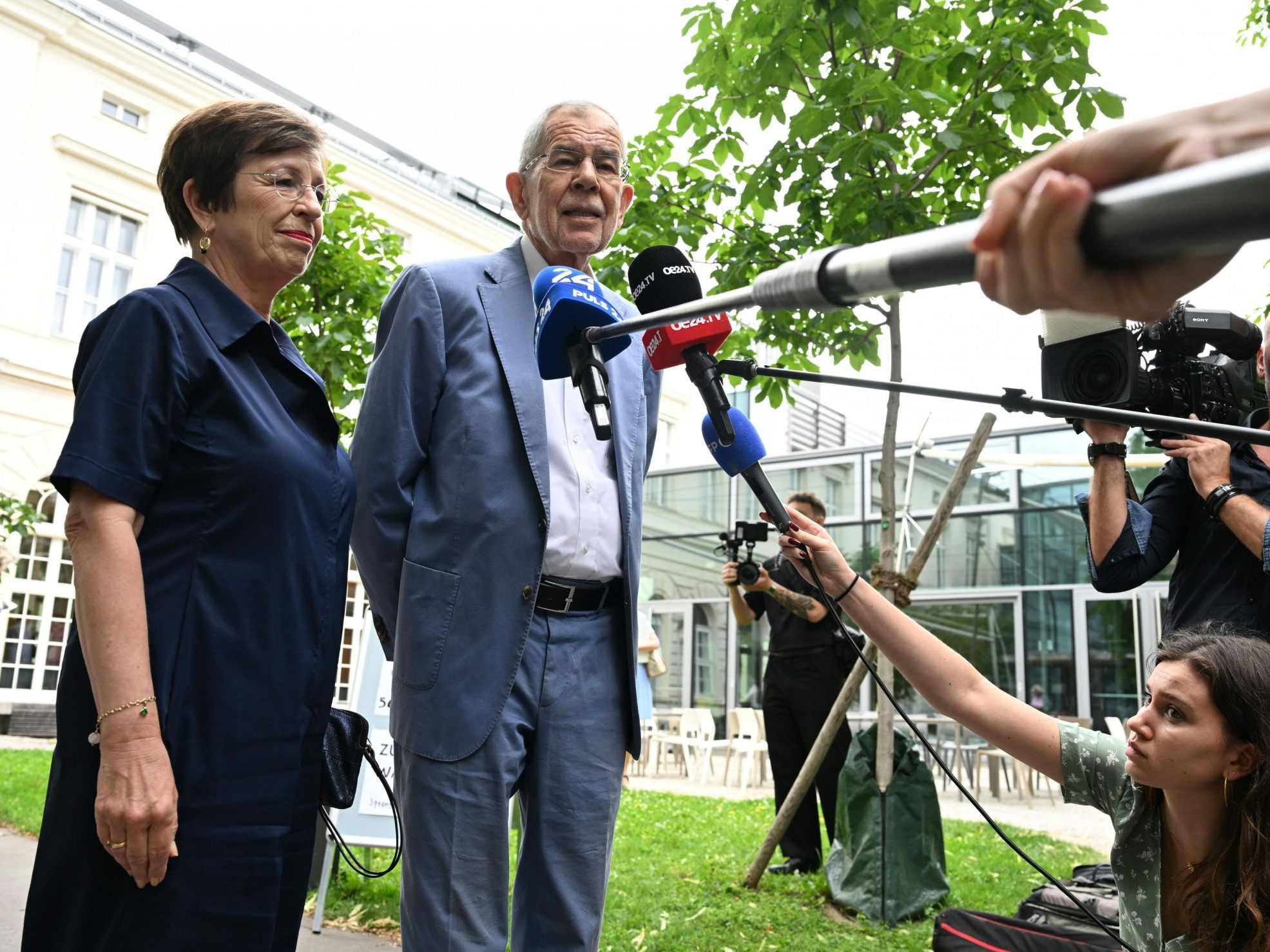 Der Bunespräsident machte sich wegen eines möglichen Rechtsrucks keine Sorgen.