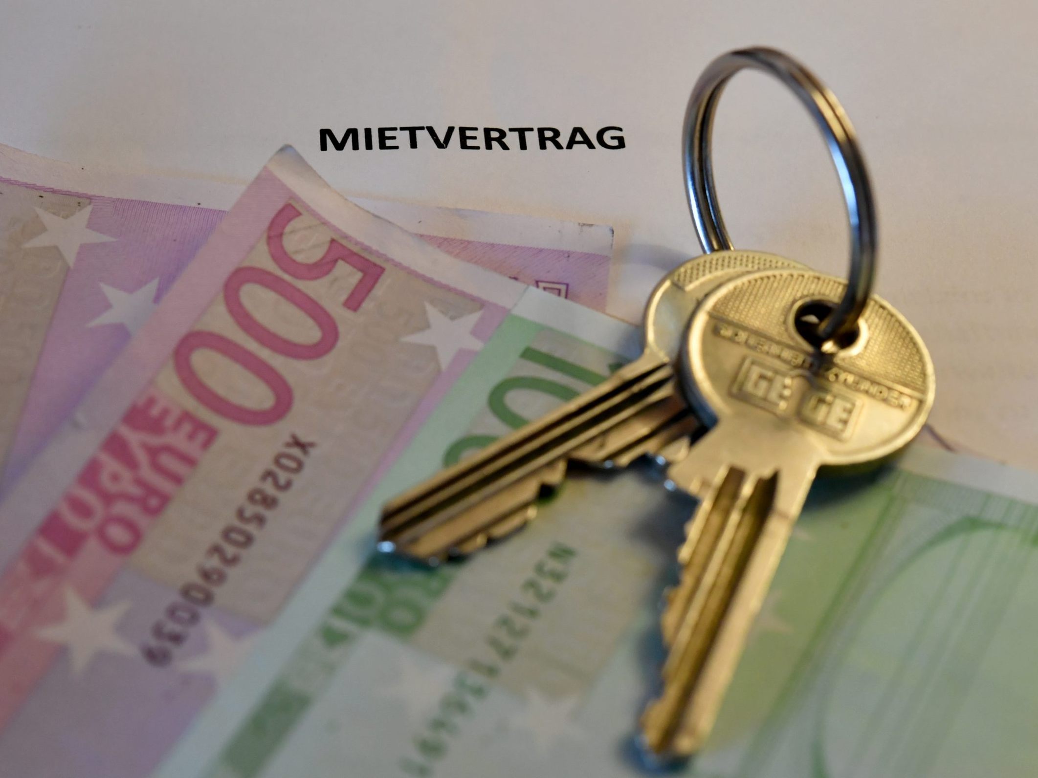 Die Wohnungsmieten legten zu Jahresbeginn weiter zu.