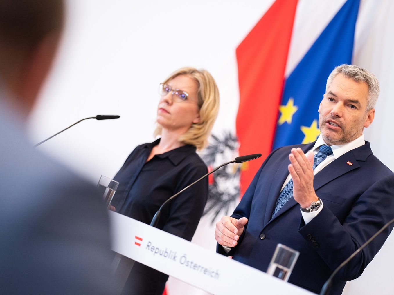 EU-Renaturierung: Nehammer teilte Ratsvorsitz mit, dass Gewessler-Zustimmung rechtswidrig wäre.