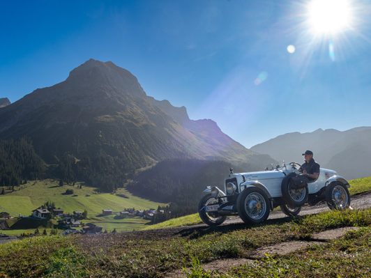 Einzigartige Arlberg Classic Car Rally