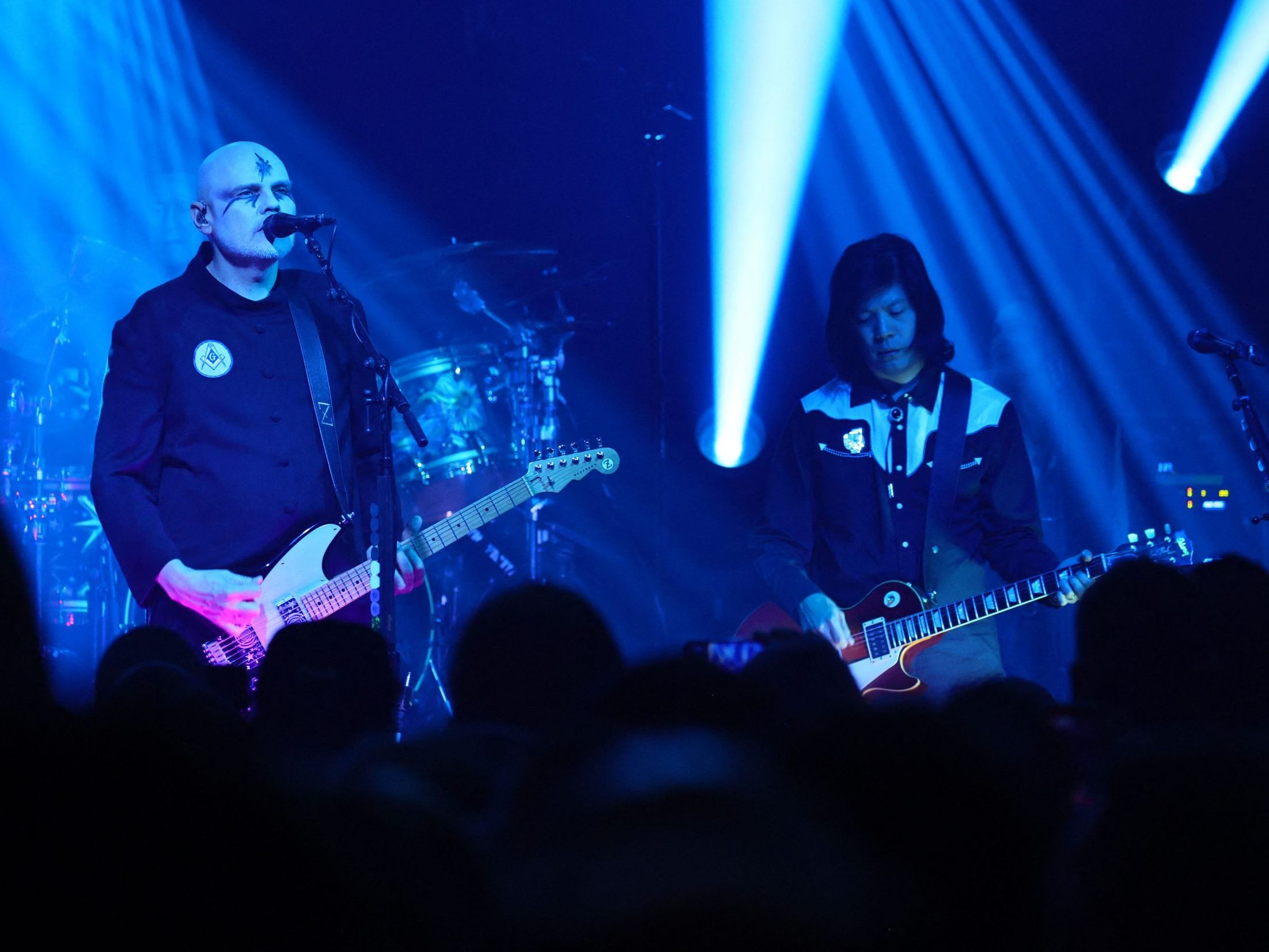 The Smashing Pumpkins spielten in der Wiener Stadthalle. The Smashing Pumpkins spielten in der Wiener Stadthalle.