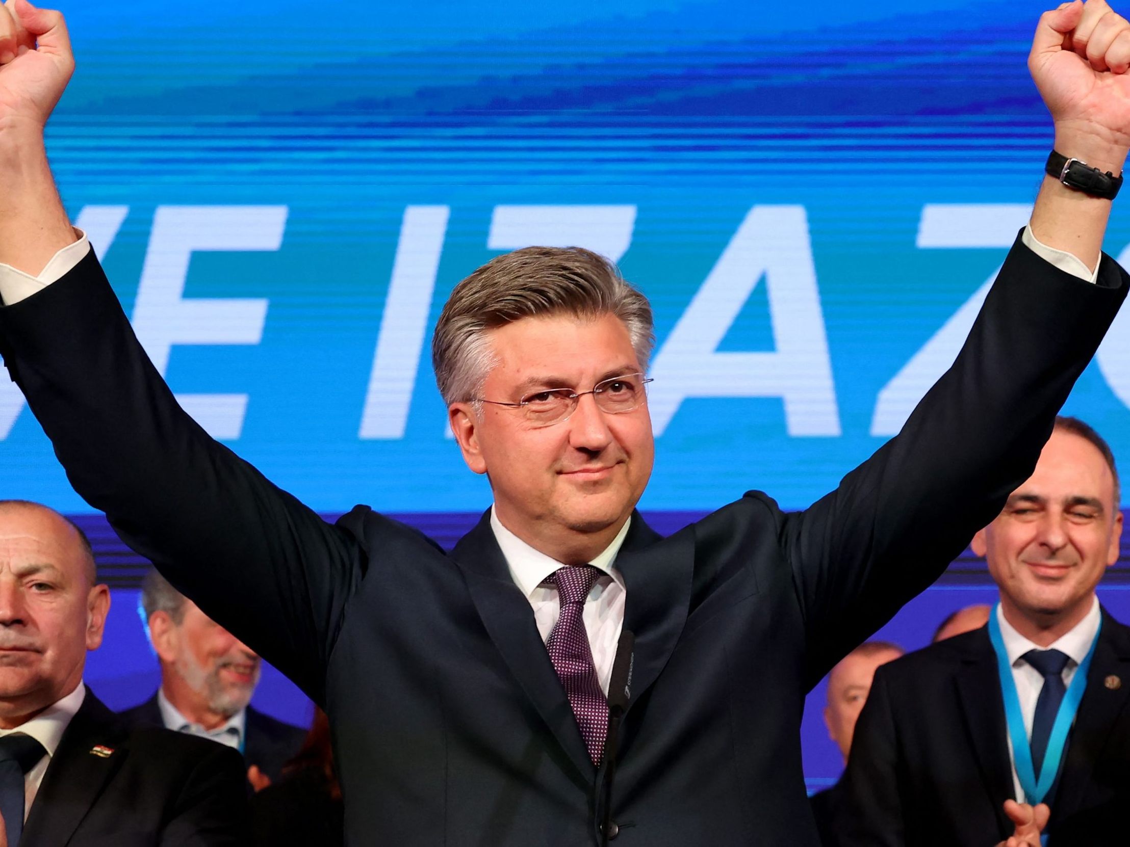 In Kroatien hat HDZ die Europawahl gewonnen.