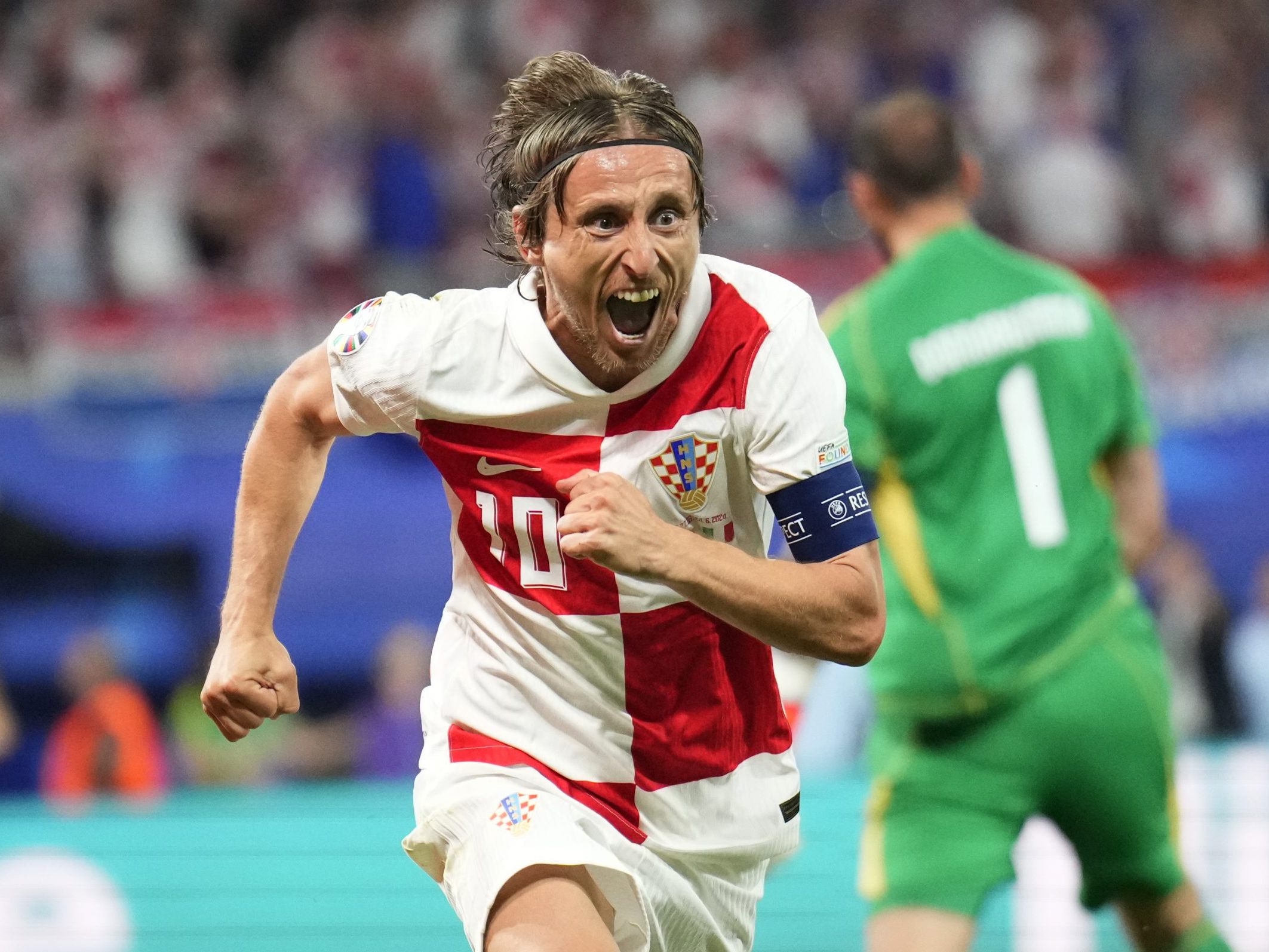 Luka Modric ist nun ältester EM-Torschütze.