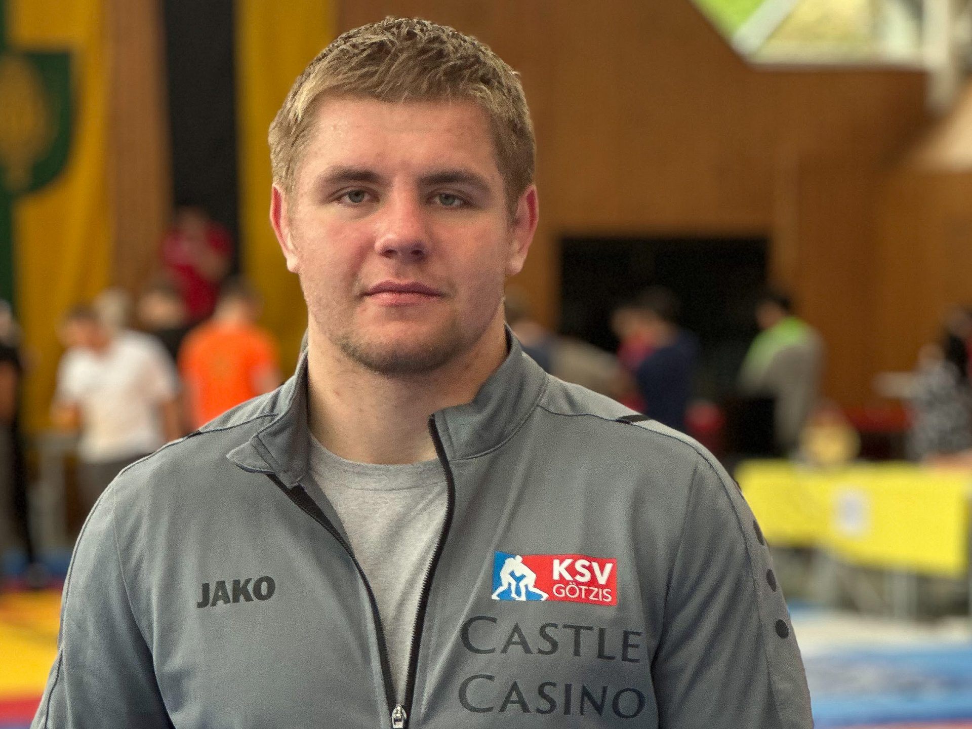 Anton Hrybelnik, Sieger beim Int. Ringerturnier in Baienfurt.