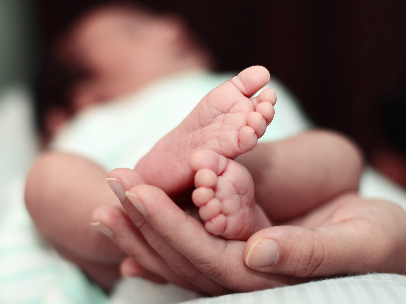 Knapp ein Drittel der Babys wurde per Kaiserschnitt geboren.
