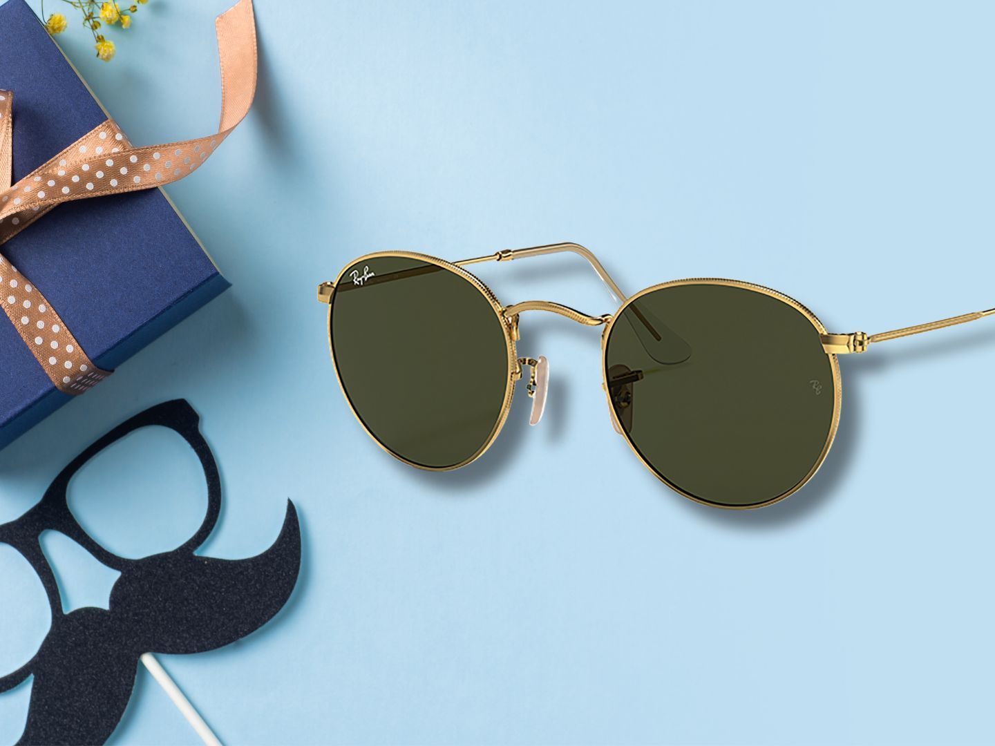 Gewinnt eine trendige Herrensonnenbrille der Marke Ray-Ban. Gewinnt eine trendige Herrensonnenbrille der Marke Ray-Ban.
