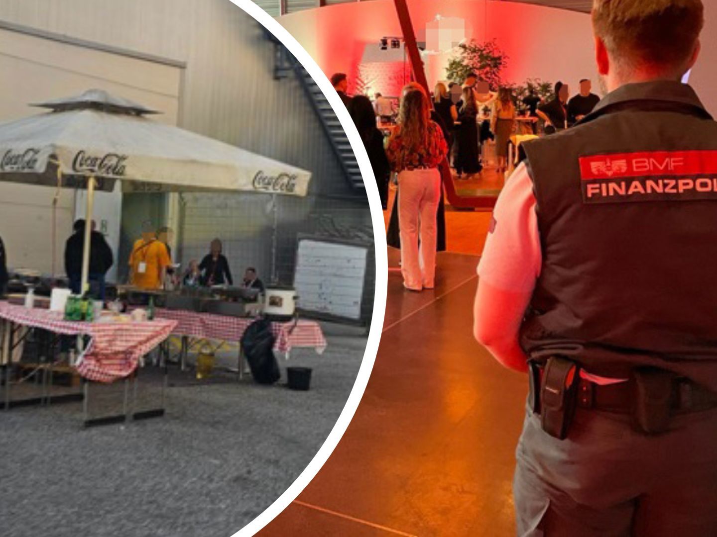Die Finanzpolizei kontrollierte eine Veranstaltung eines Kulturvereins.