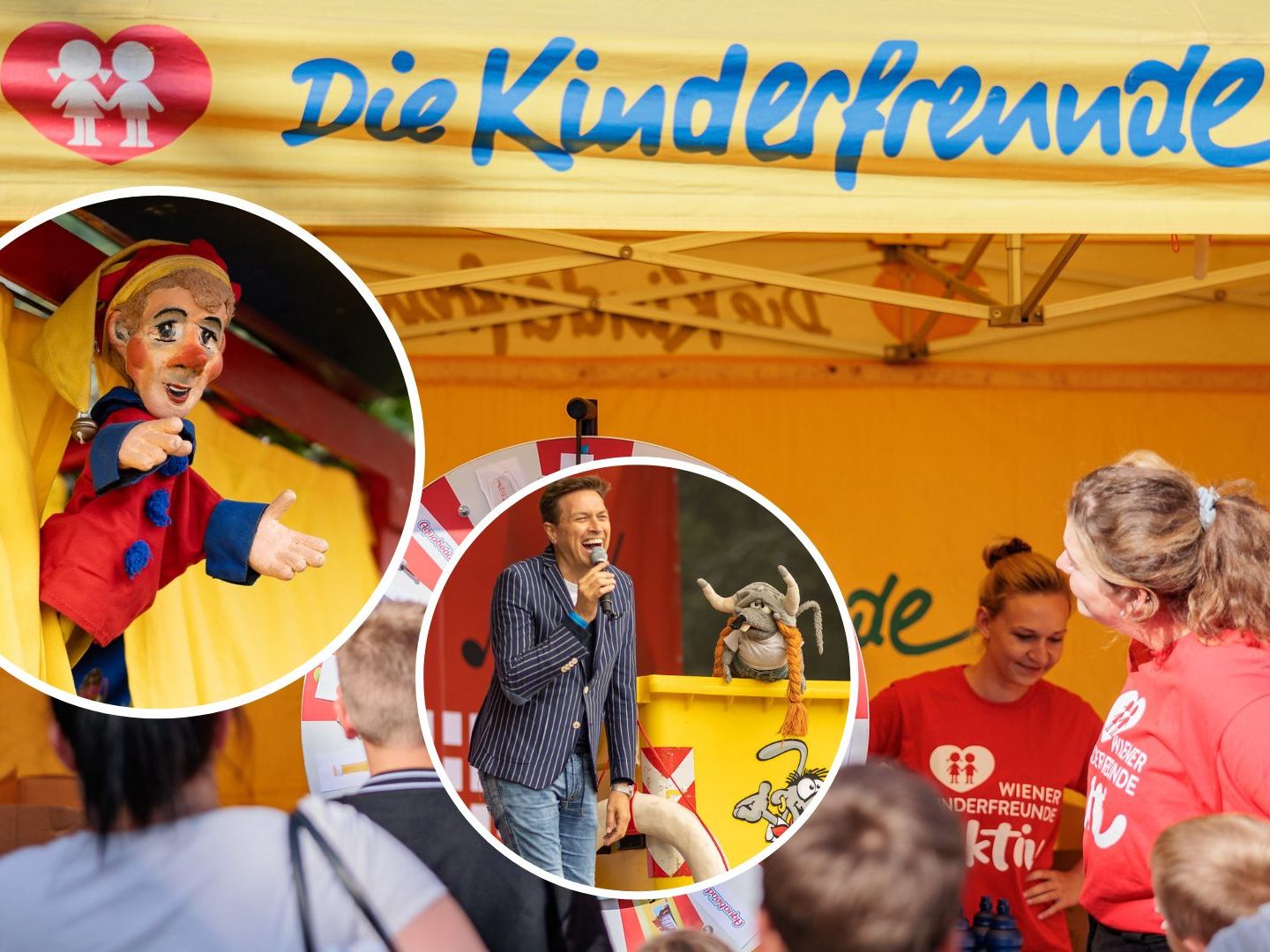 Das Kinderprogramm beim Wiener Donauinselfest 2024.