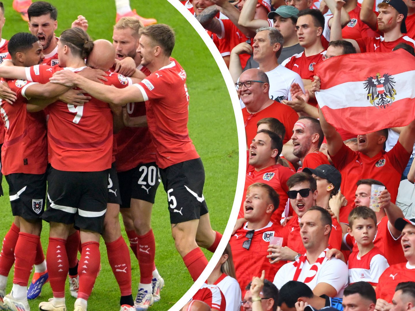 Österreich siegt gegen Polen mit 3:1.
