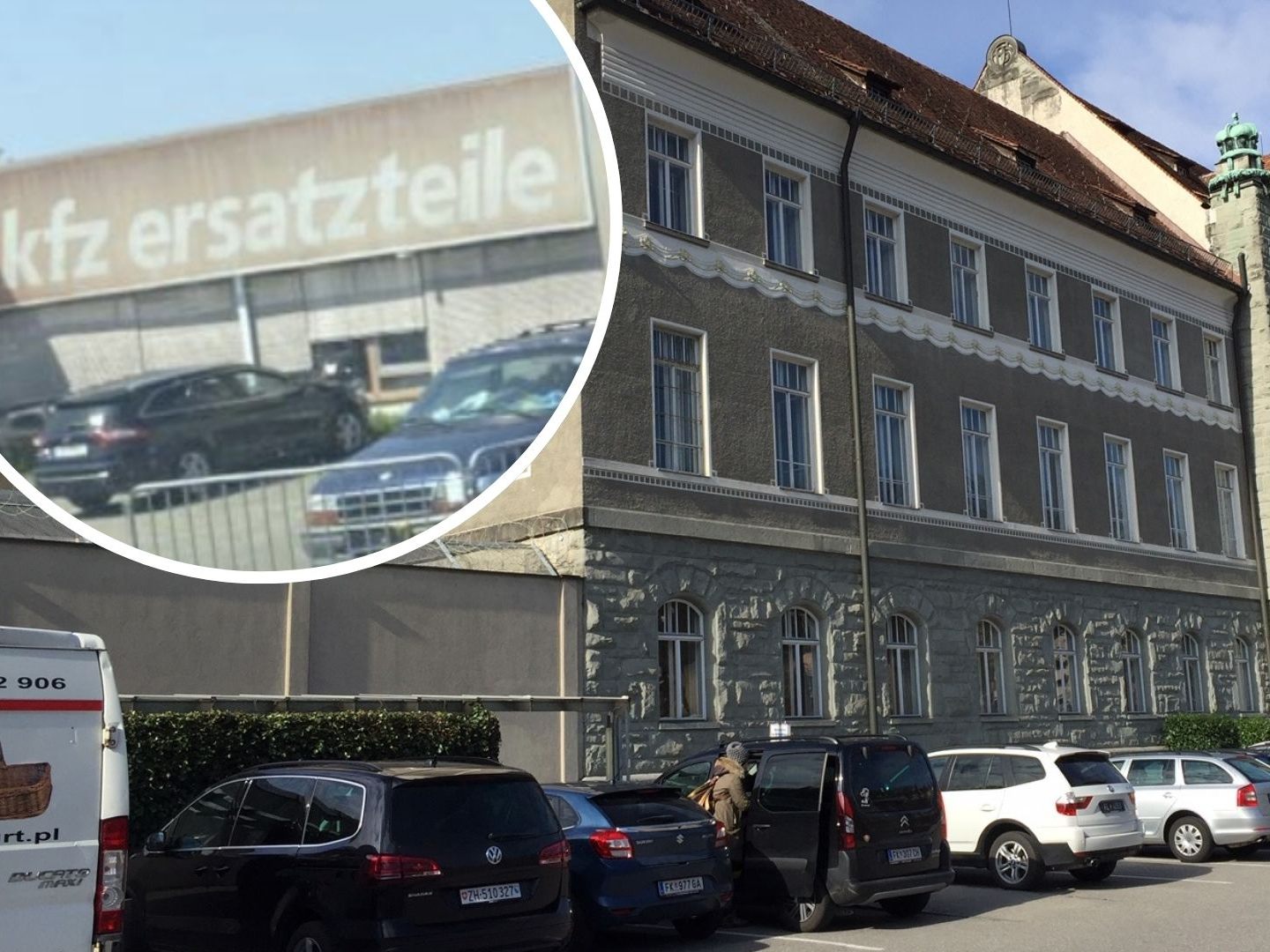 Das Landesgericht in Feldkirch.