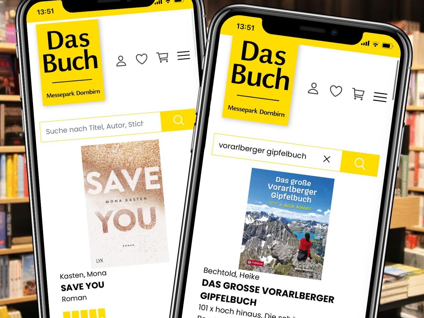 Das sind derzeit die absoluten Bestseller bei "Das Buch"!
