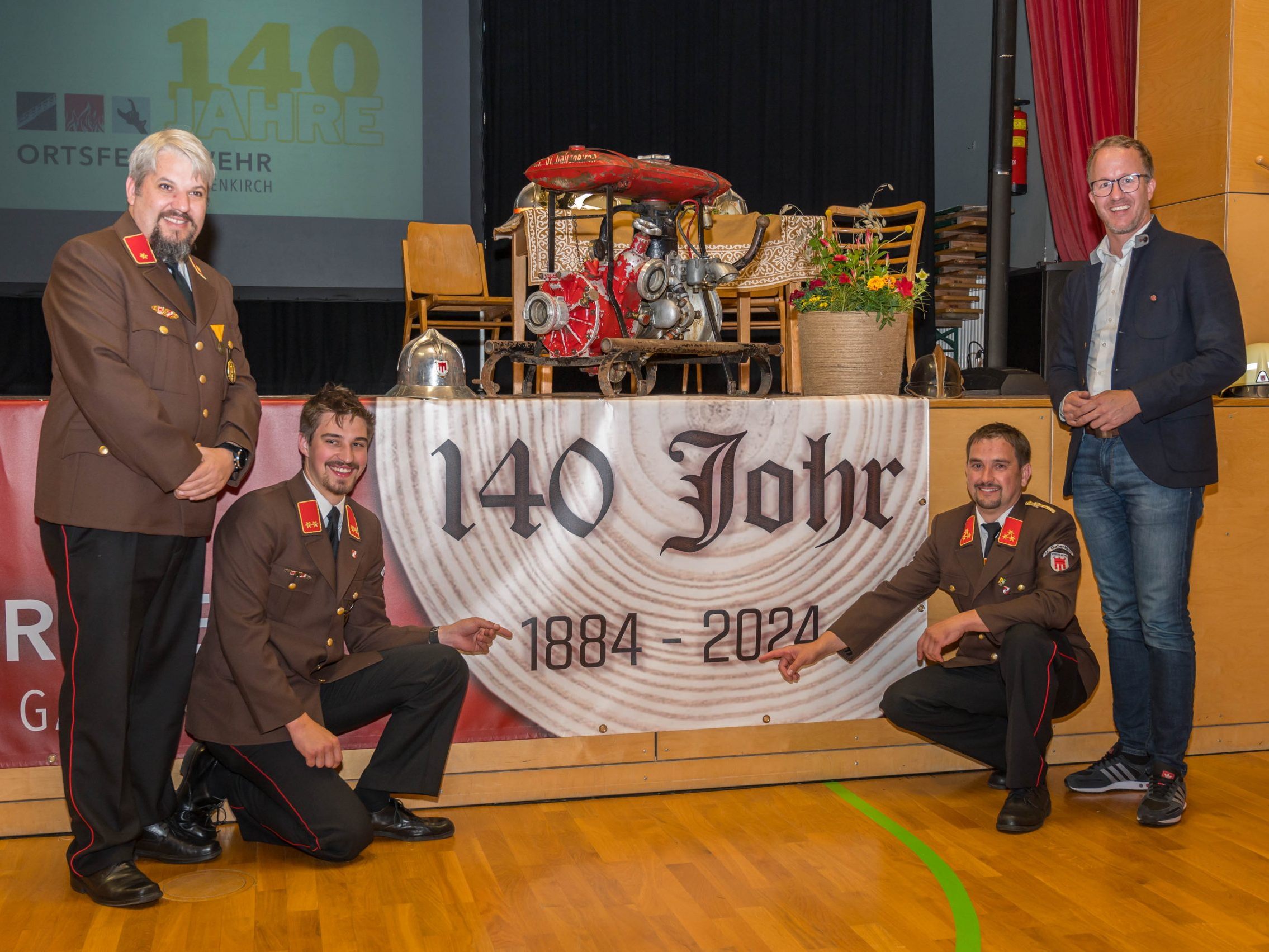 Die Ortsfeuerwehr St.Gallenkirch feierte ihren 140. Geburtstag Die Ortsfeuerwehr St.Gallenkirch feierte ihren 140. Geburtstag
