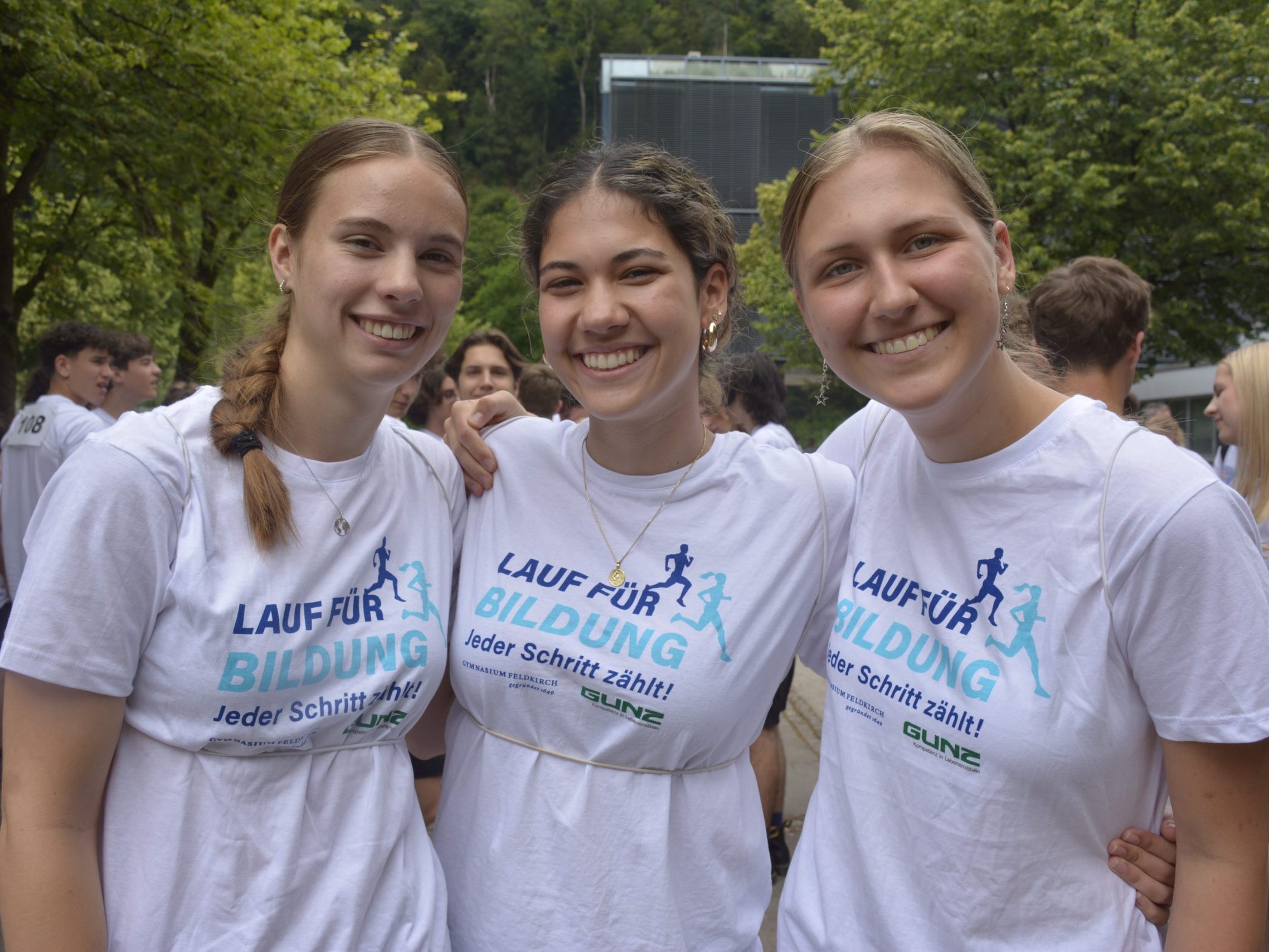 Marie, Cleopatra und Vanessa hatten Spaß.