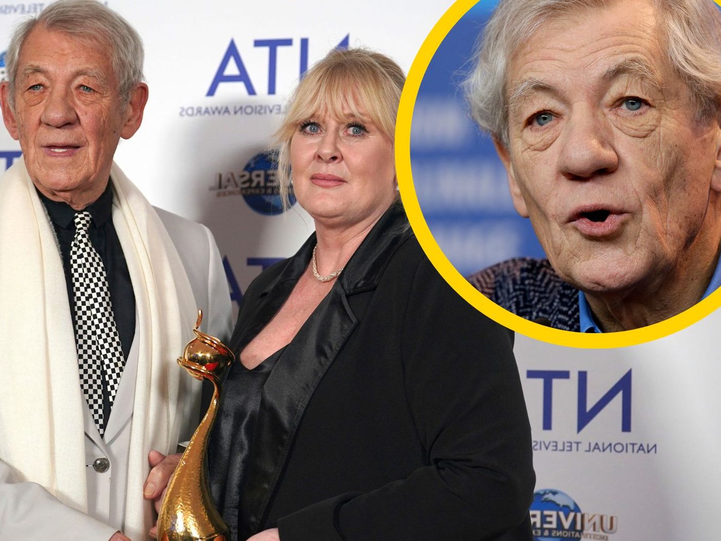 Schauspieler Ian McKellen erleidet Sturz auf der Bühne in London Schauspieler Ian McKellen erleidet Sturz auf der Bühne in London