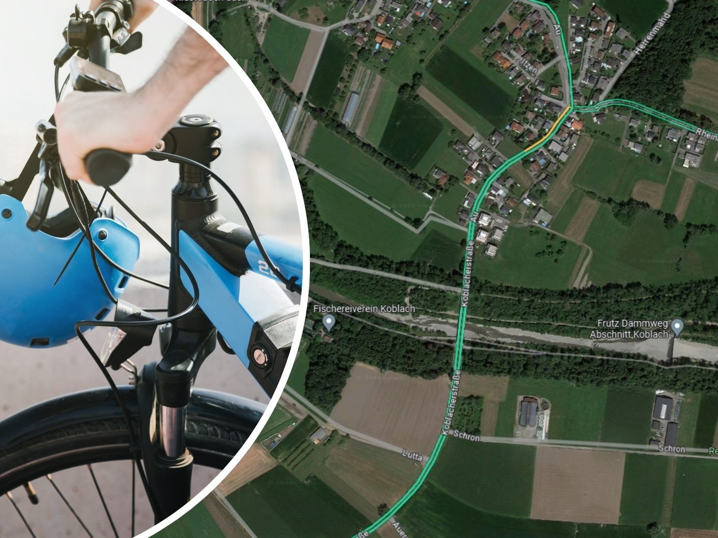 Der 83-jährige Radfahrer trug bei dem Unfall keinen Helm.