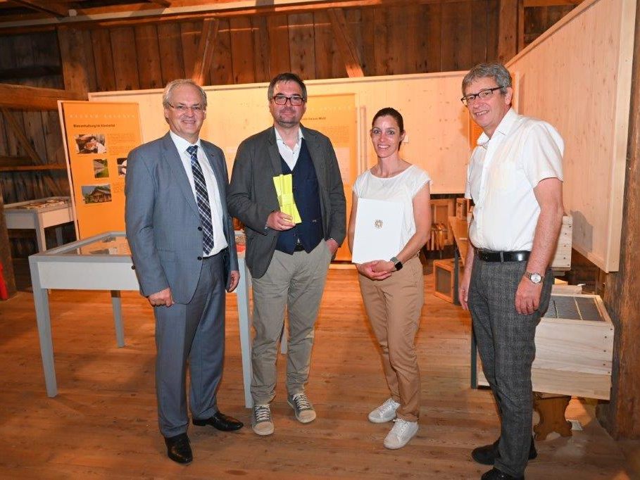 Empfang Staatspreis Museumsverein Klostertal
