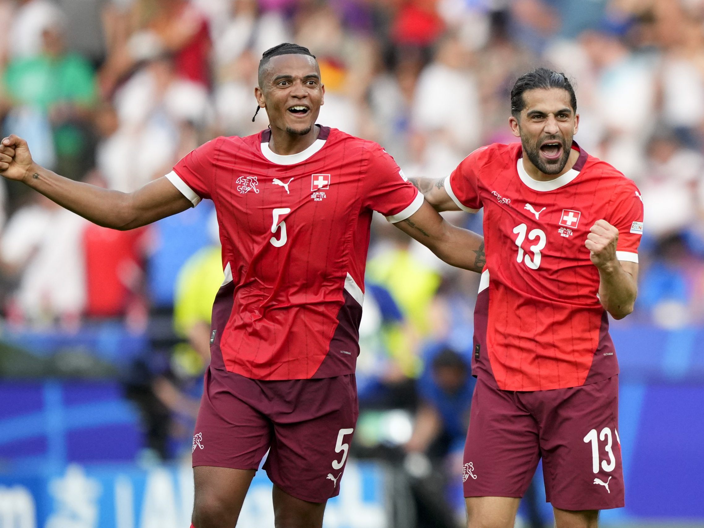 Fußball-EM: Italien konnte die Schweiz am Weg ins Viertelfinale nicht aufhalten.