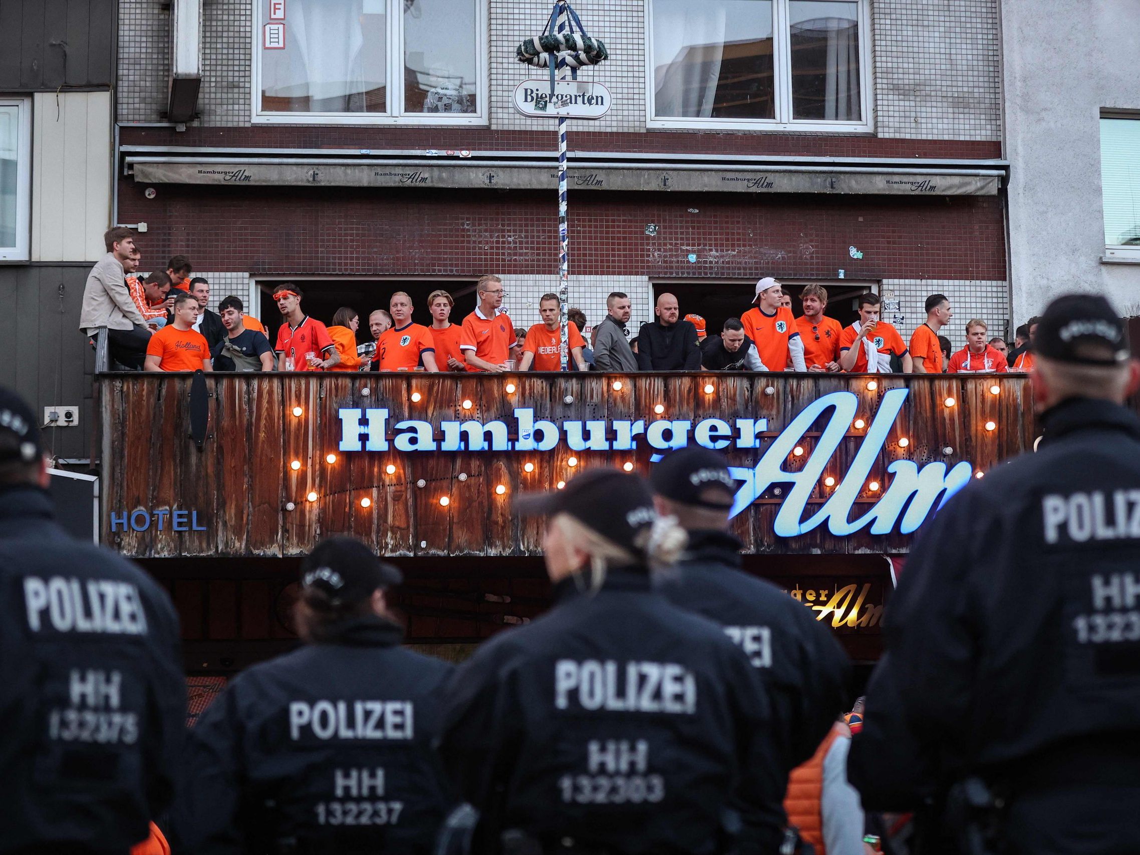 Polizeieinsatz in Hamburg