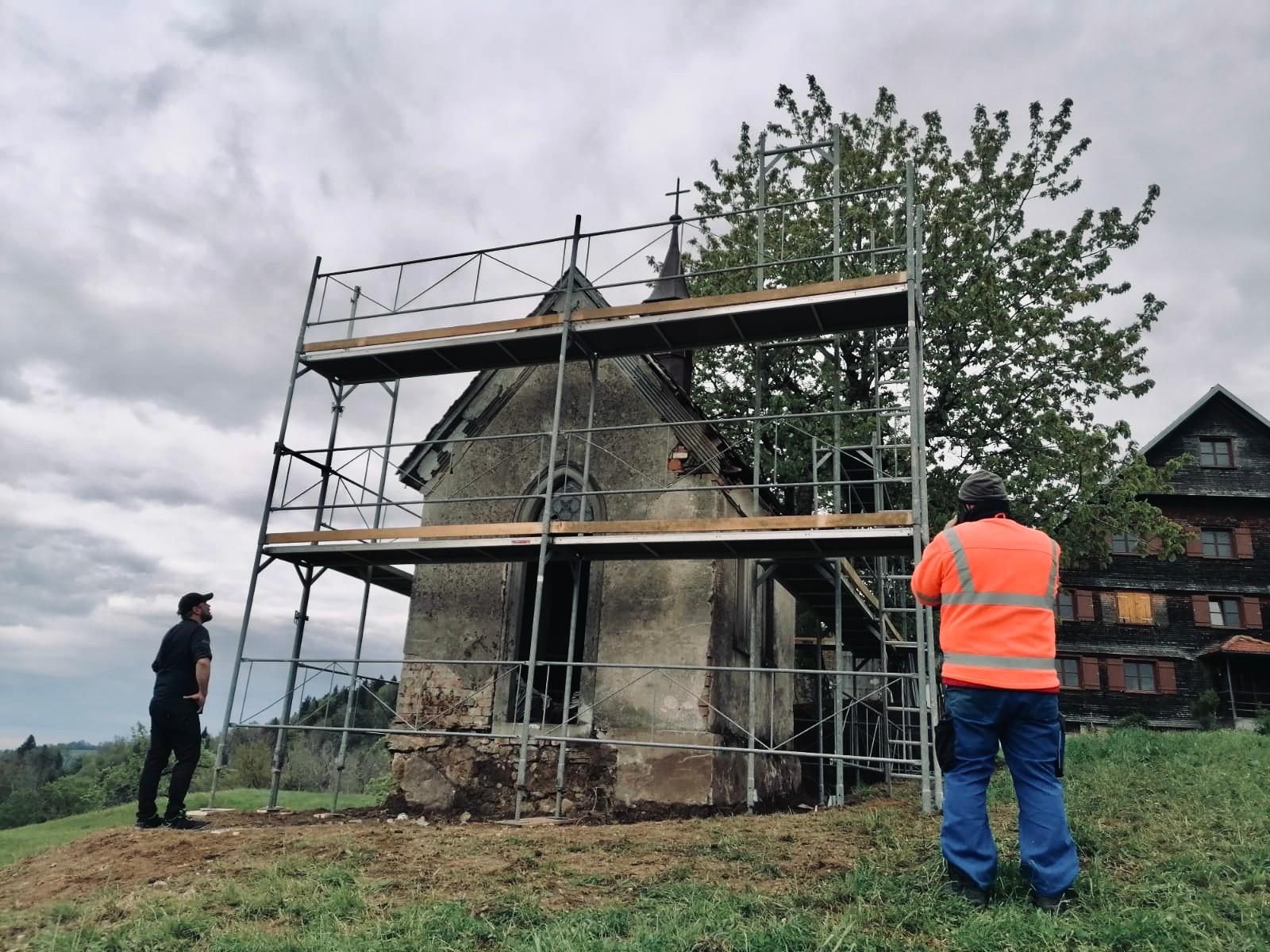 Sanierung der Kapelle Flühlen
