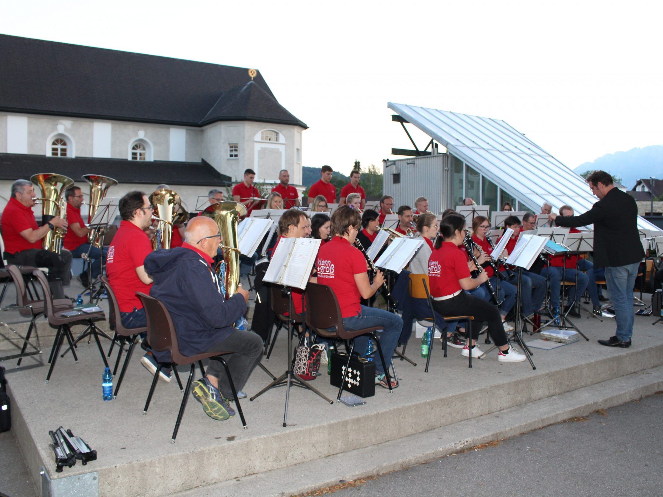 Der Musikverein Gisingen spielt am Donnerstag mit der Stadtmusik Feldkirch zum Dämmerschoppen auf.