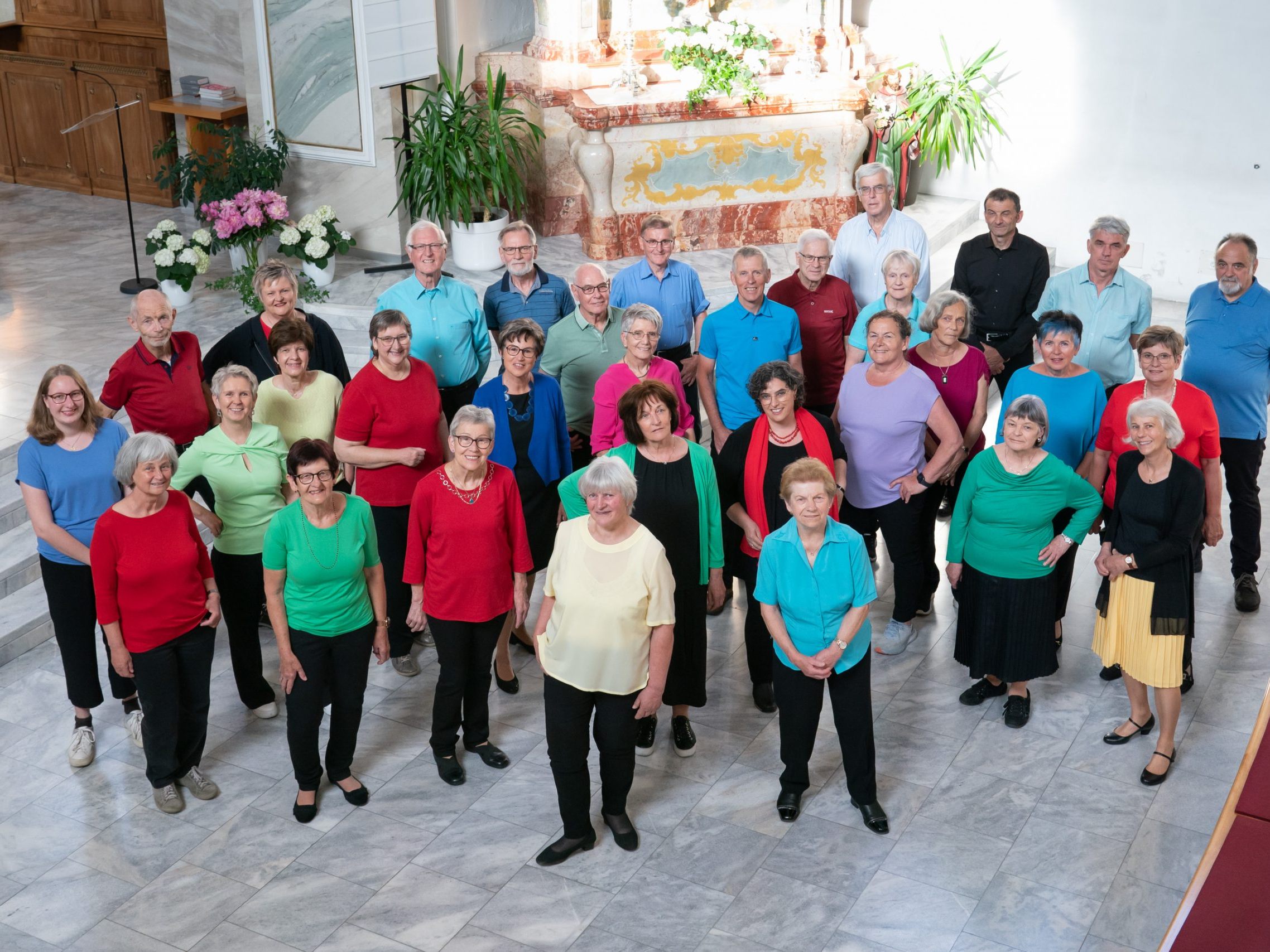 Der Kirchenchor St. Georg feiert  in der Pfarrkirche Satteins sein 30-jähriges Bestehen.