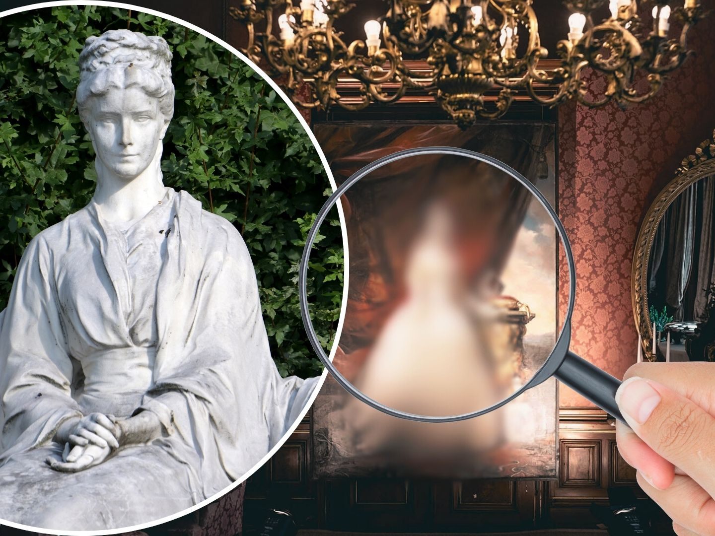 Anlässlich des 170. Hochzeits-Jubiläums von Kaiser Franz Joseph I. und Kaiserin Elisabeth wurde ein bislang unbekanntes Gemälde in der Kaiservilla Bad Ischl enthüllt. Anlässlich des 170. Hochzeits-Jubiläums von Kaiser Franz Joseph I. und Kaiserin Elisabeth wurde ein bislang unbekanntes Gemälde in der Kaiservilla Bad Ischl enthüllt.