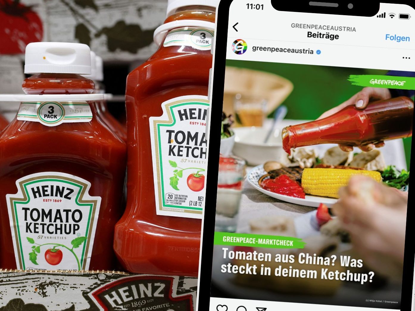 Die verpflichtende Herkunftskennzeichnung in Österreich scheint ausbaufähig, wie der neue Marktcheck von Greenpeace zeigt.