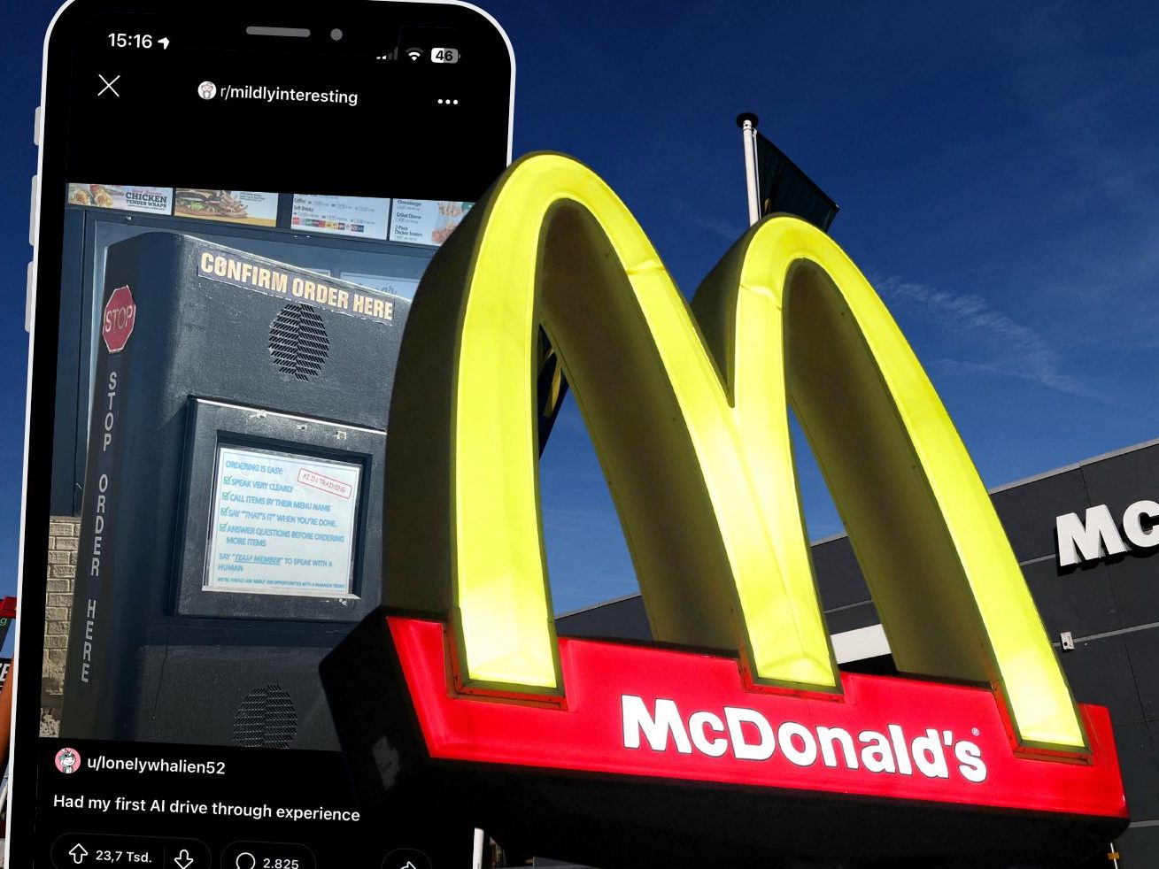 Die amerikanische Fast-Food-Kette McDonald's plant, vermehrt auf Künstliche Intelligenz (KI) zu setzen, um die Effizienz und Genauigkeit bei der Aufnahme von Bestellungen an McDrive-Schaltern zu verbessern. Die amerikanische Fast-Food-Kette McDonald's plant, vermehrt auf Künstliche Intelligenz (KI) zu setzen, um die Effizienz und Genauigkeit bei der Aufnahme von Bestellungen an McDrive-Schaltern zu verbessern.