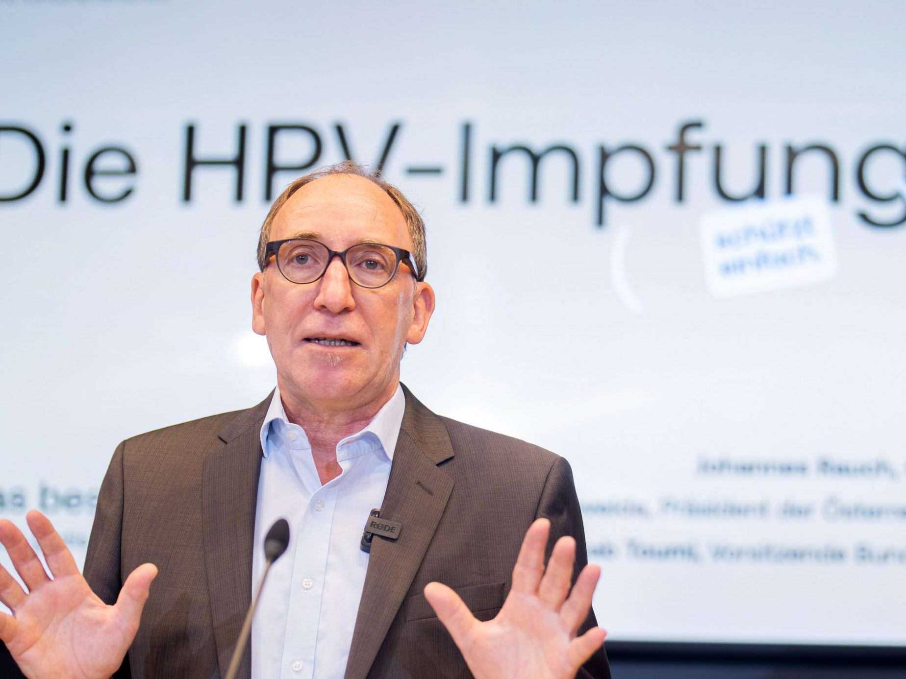 Gesundheitsminister Rauch nennt die kostenlose HPV-Impfung für einen "wichtigen Schritt".