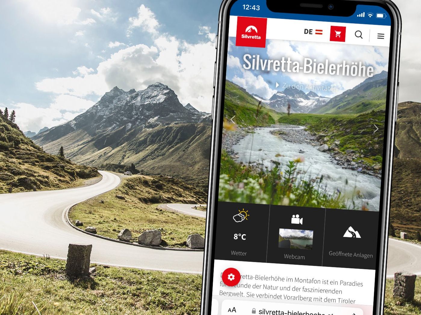 Die Silvretta-Hochalpenstraße ist ab 15. Juni 2024 wieder geöffnet.