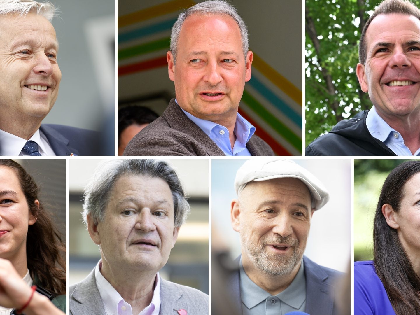 Die österreichischen Spitzenkandidaten haben gewählt. Die österreichischen Spitzenkandidaten haben gewählt.
