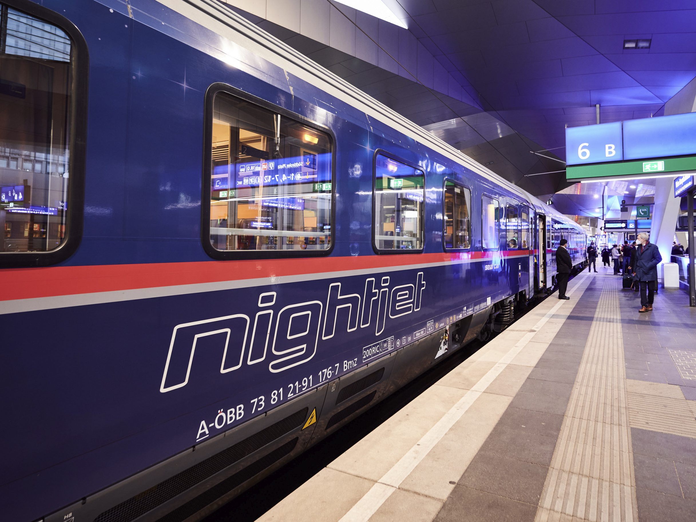 Einige ÖBB-Nightjet-Linien müssen aufgrund von Bauarbeiten im Sommer 2024 pausieren. Einige ÖBB-Nightjet-Linien müssen aufgrund von Bauarbeiten im Sommer 2024 pausieren.