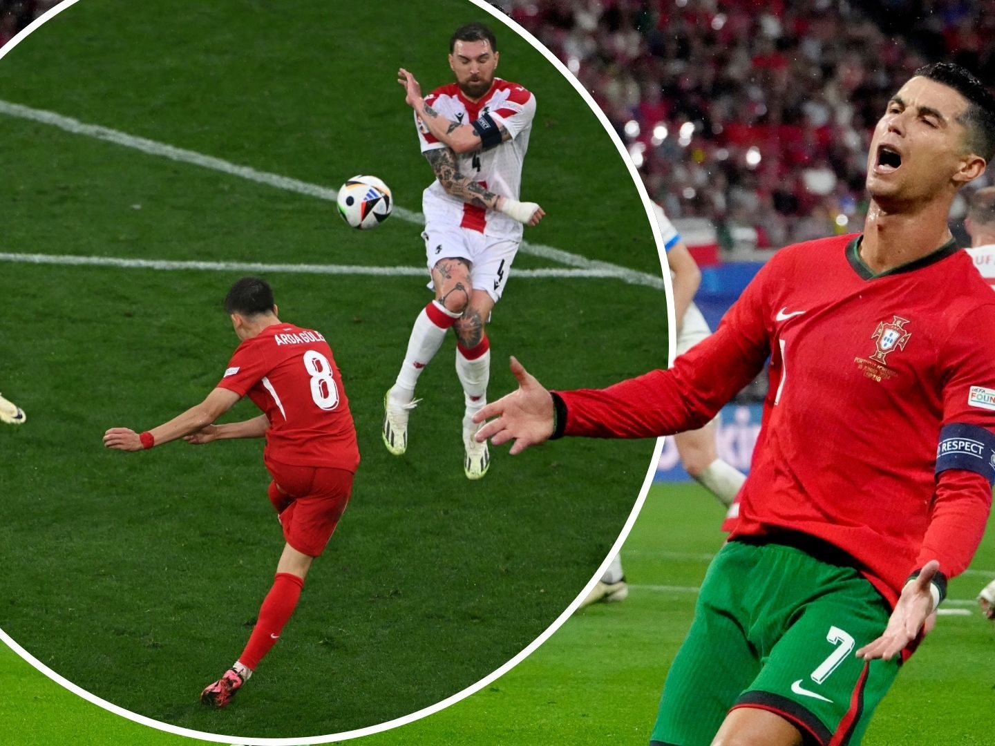 Am Dienstagabend erzielte die türkische Nationalmannschaft einen Sieg gegen die EM-Debütanten aus Georgien.