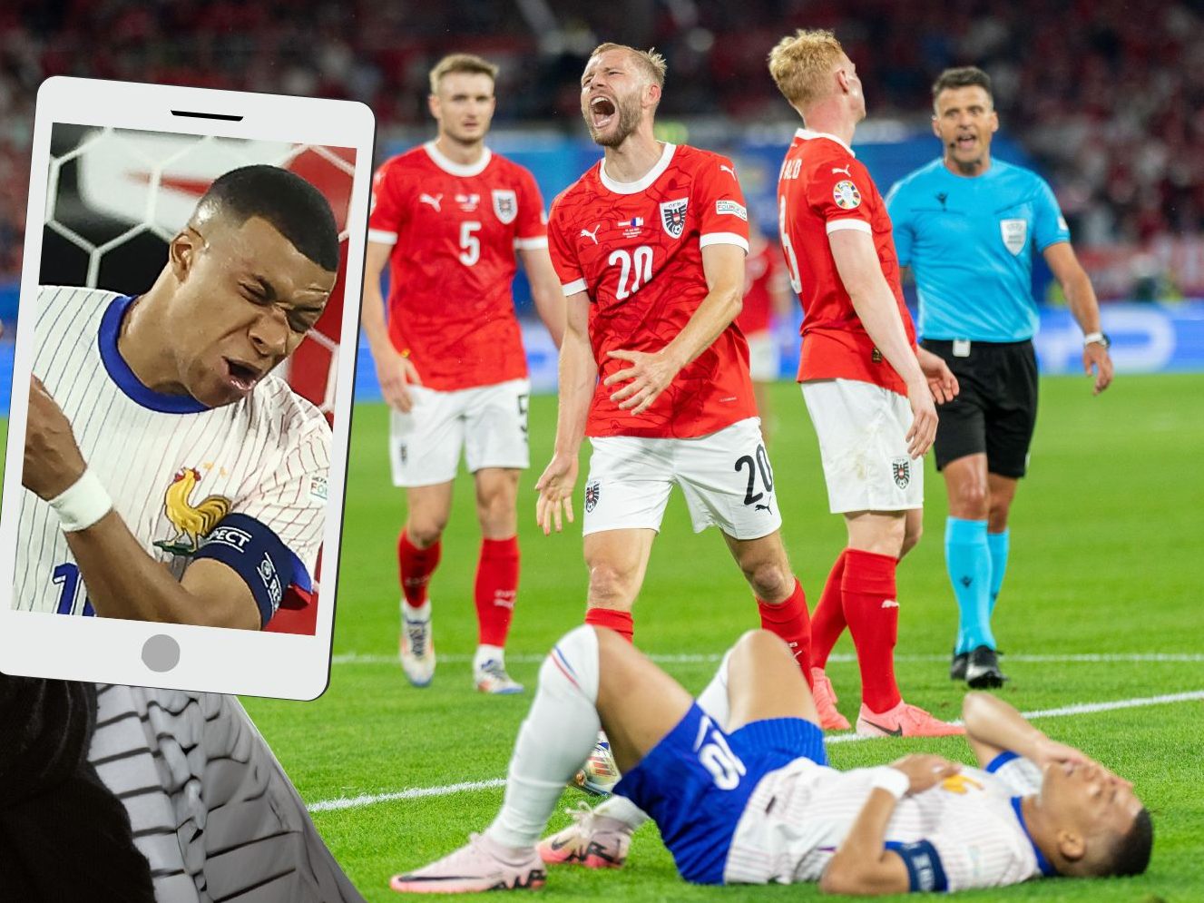 "Le Parisien": "Knapper Sieg, aber großer Schrecken für Kylian Mbappé!"