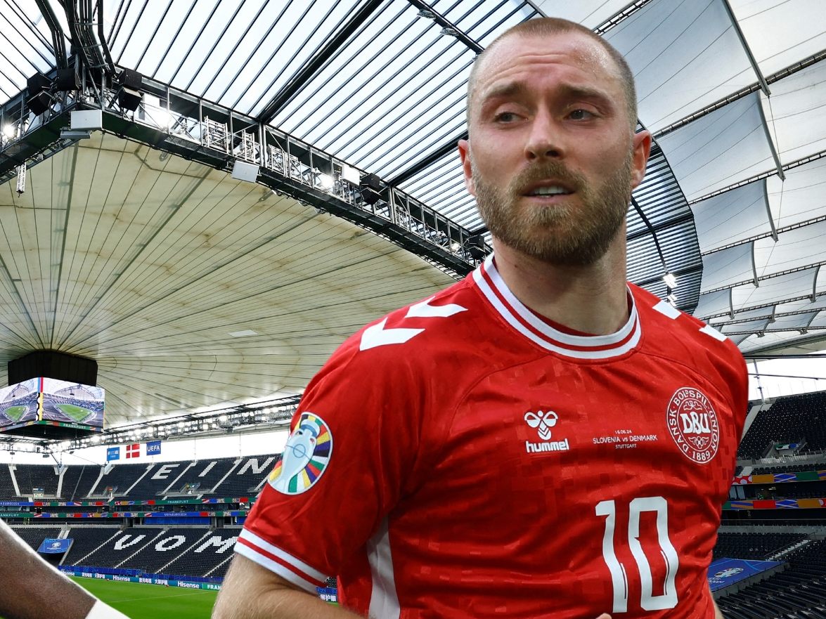 England spielt am Donnerstag um 18 Uhr gegen Dänemark. Im Bild: Boukayo Saka und Christian Eriksen.