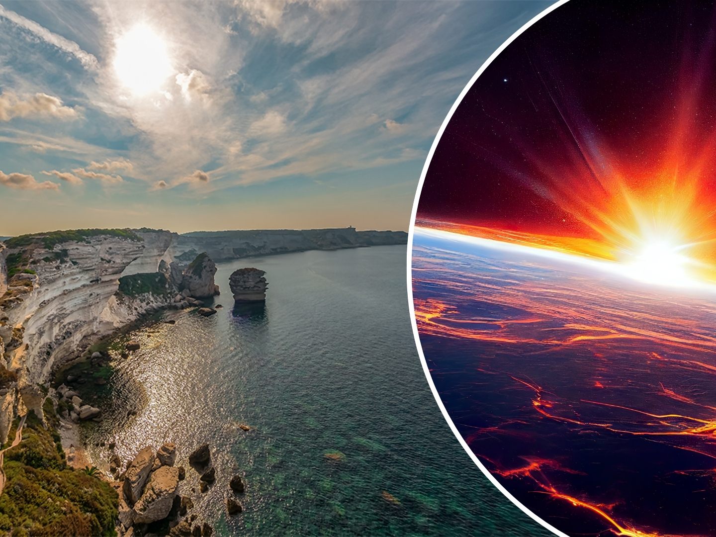 Laut Experten könnte es sich um einen Meteoriten-Einschlag gehandelt haben. (Symbolbild) Laut Experten könnte es sich um einen Meteoriten-Einschlag gehandelt haben. (Symbolbild)