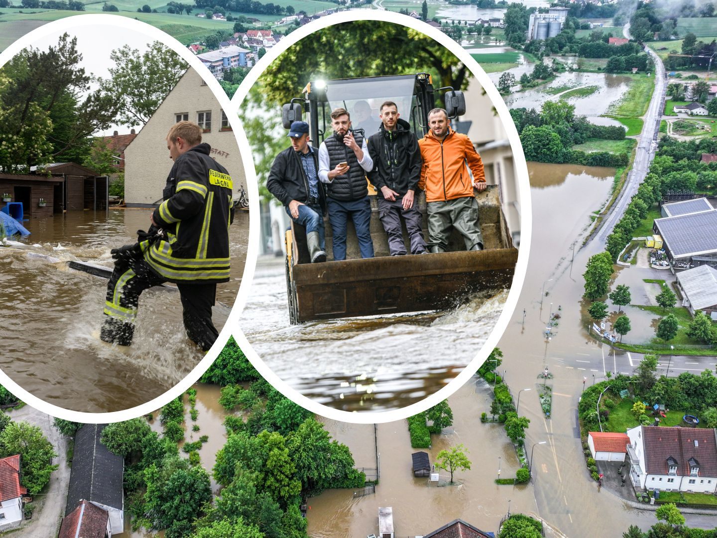 3.000 Menschen in Bayern von Evakuierungen betroffen