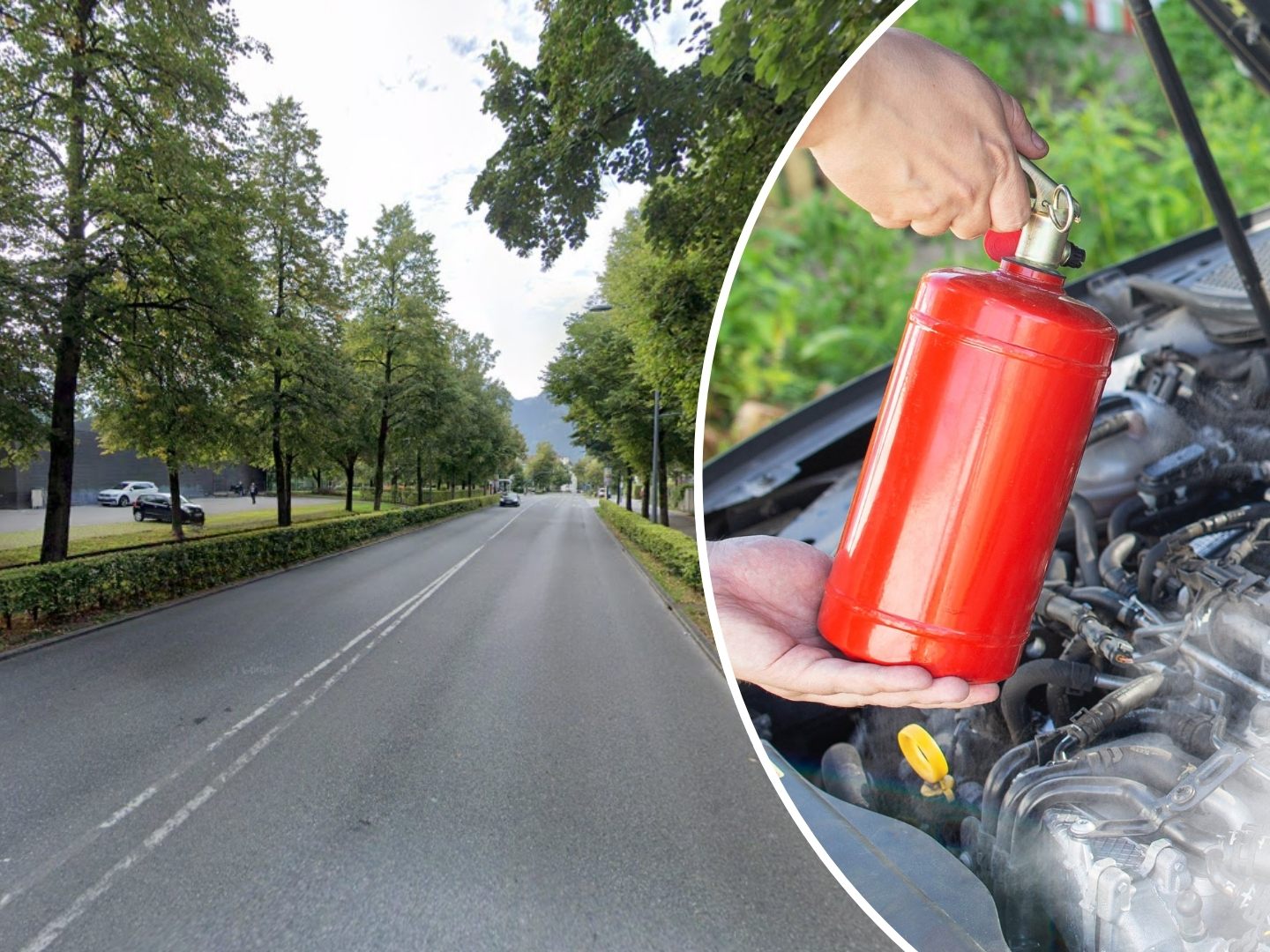 Pkw-Brand in Dornbirn. (Symbolbild) Pkw-Brand in Dornbirn. (Symbolbild)