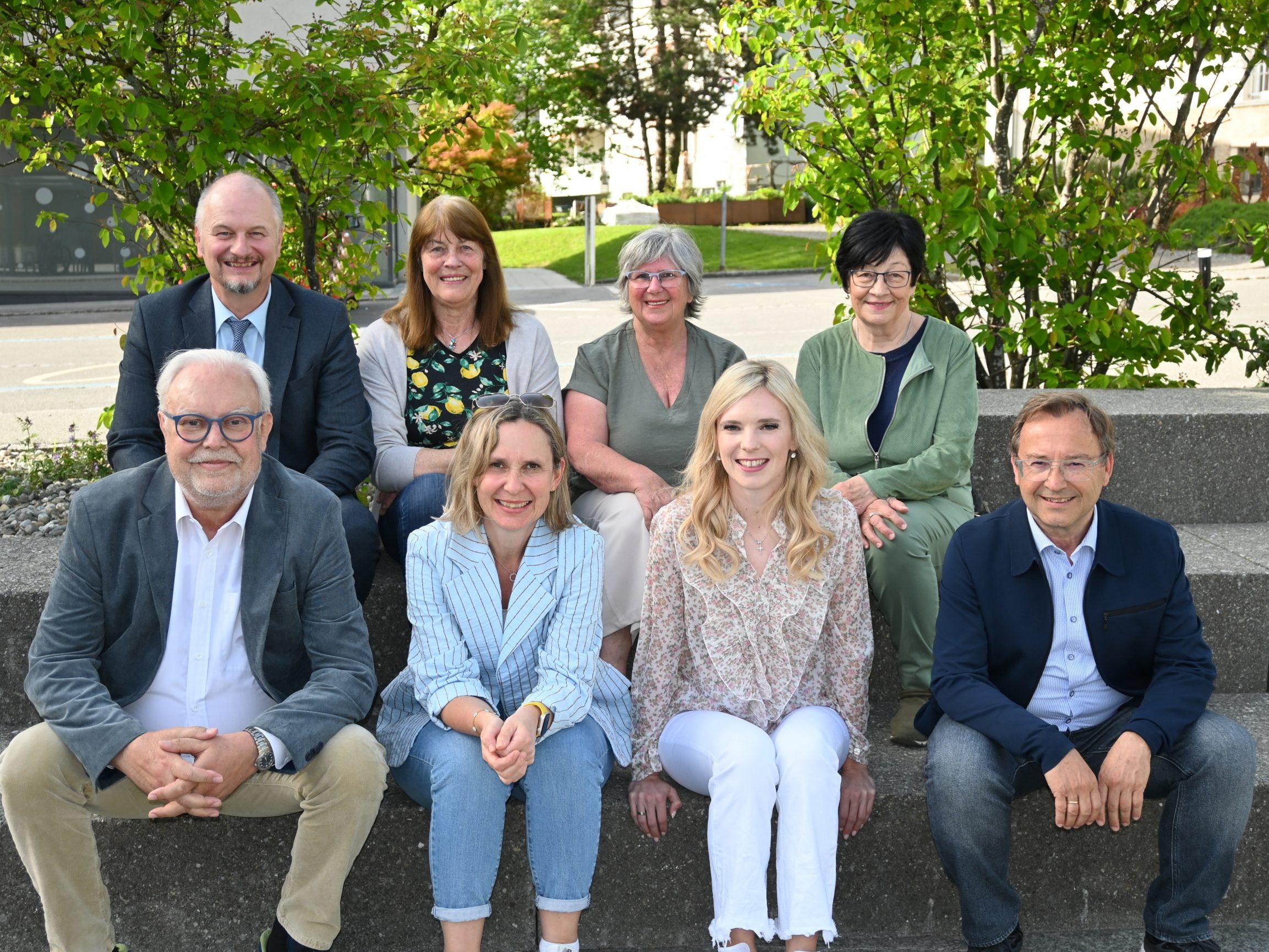 Das Vorstandsteam des Krankenpflegevereins blickt positiv in die Zukunft. Das Vorstandsteam des Krankenpflegevereins blickt positiv in die Zukunft.