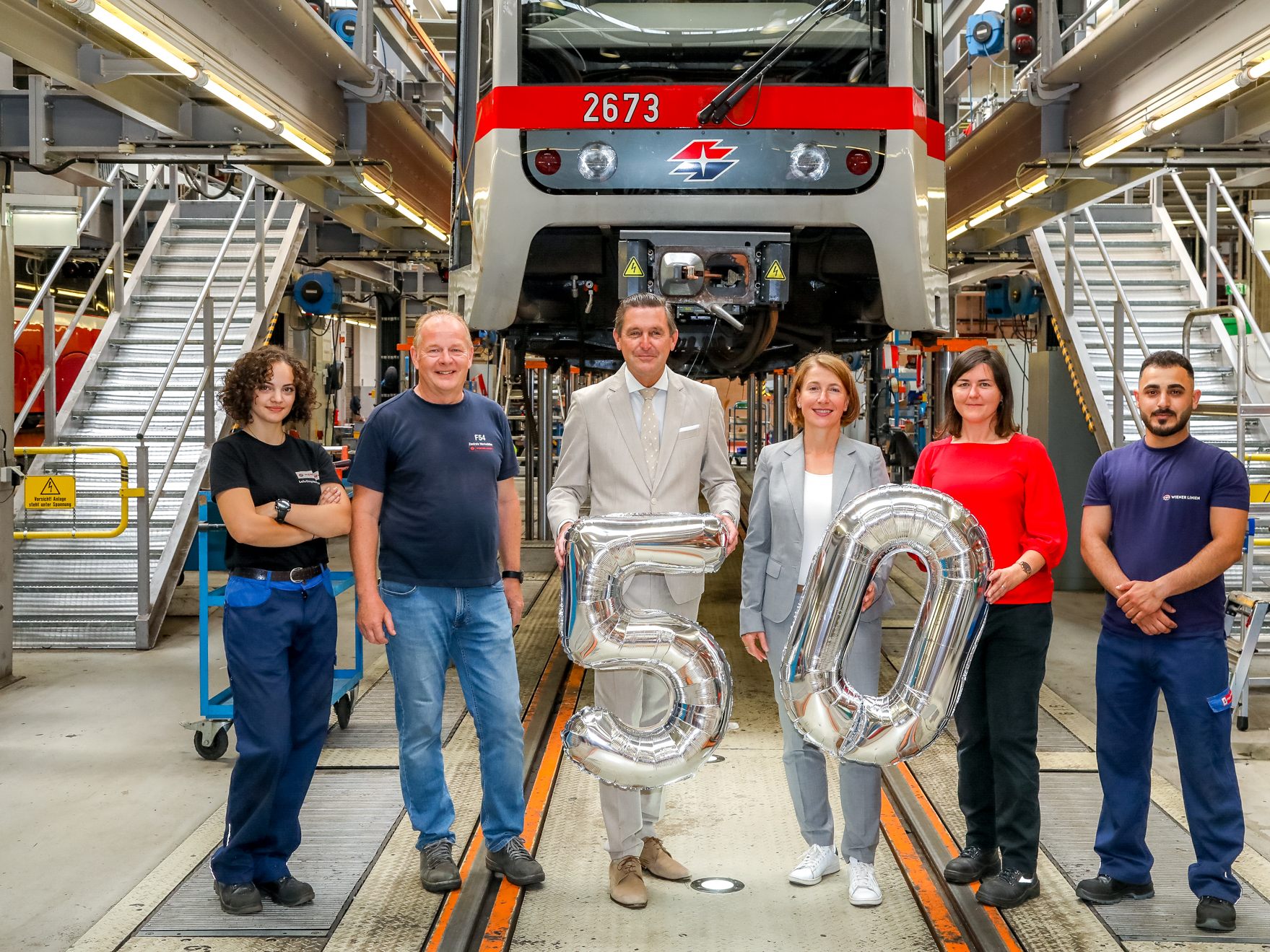 Peter Hanke betont die wichtige Rolle der Hauptwerkstätte für die Zukunft der Stadt.