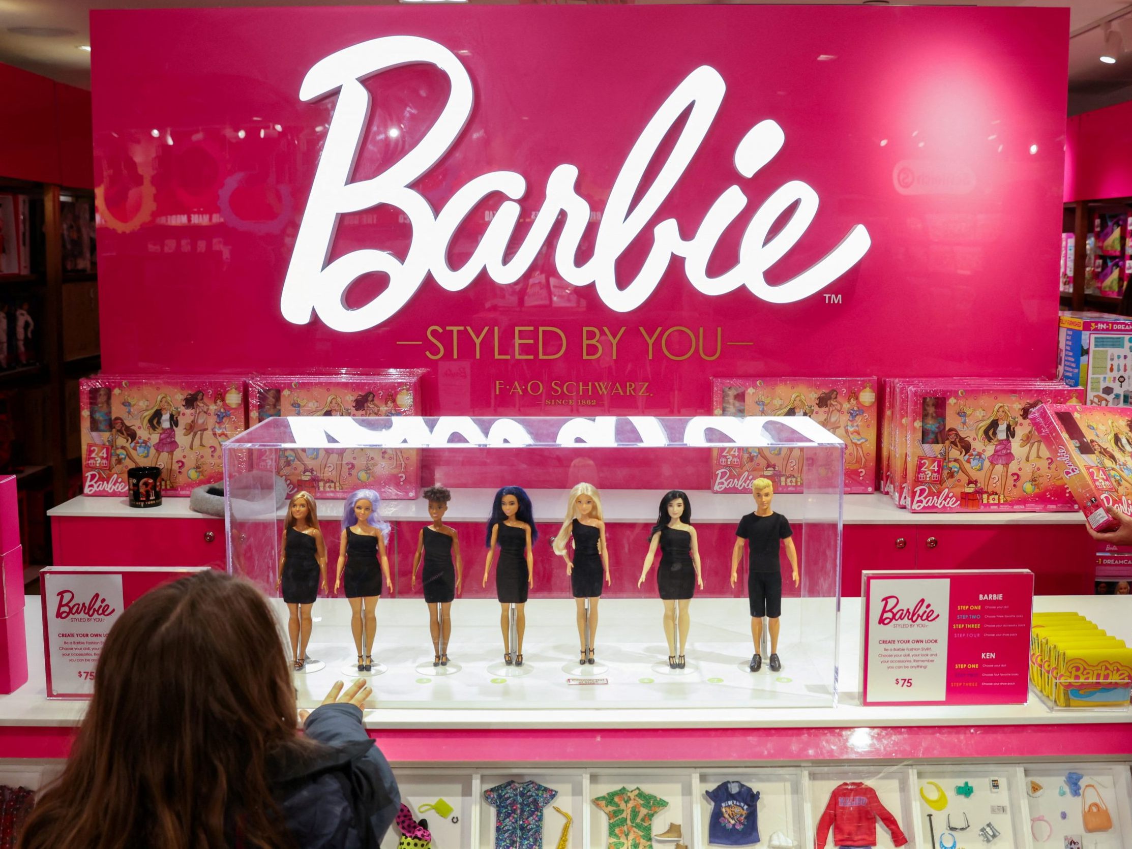 Barbie gibt es nun auch blind. Barbie gibt es nun auch blind.