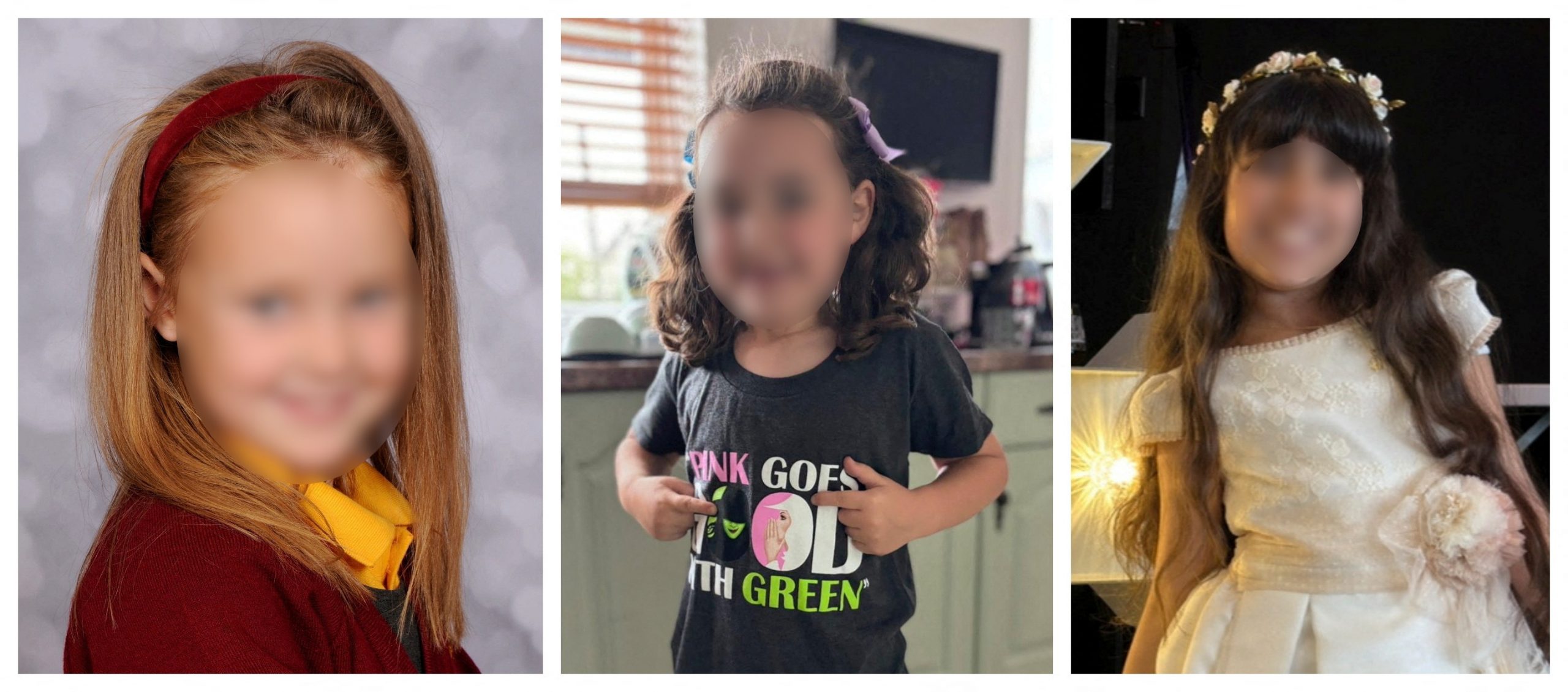 Drei kleine Mädchen wurden Opfer eines Messerangriffs während einer Tanzveranstaltung. Drei kleine Mädchen wurden Opfer eines Messerangriffs während einer Tanzveranstaltung.