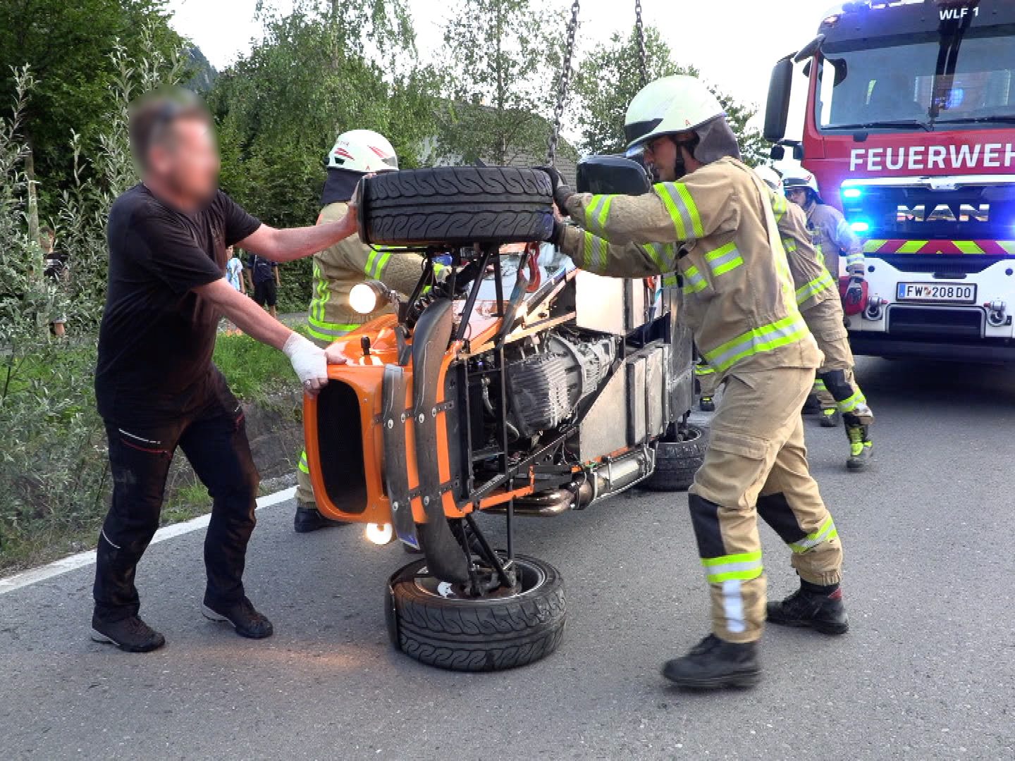Feuerwehreinsatz in Dornbirn