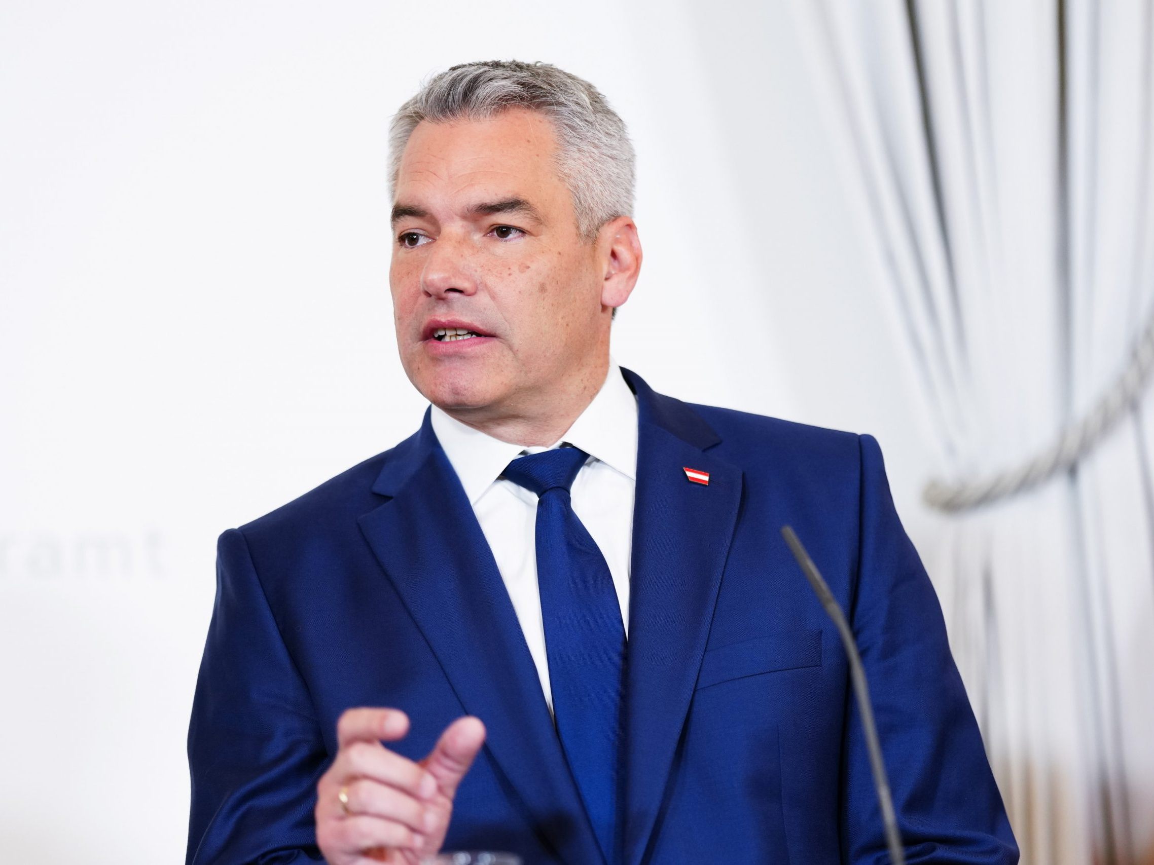 Bundeskanzler Karl Nehammer.