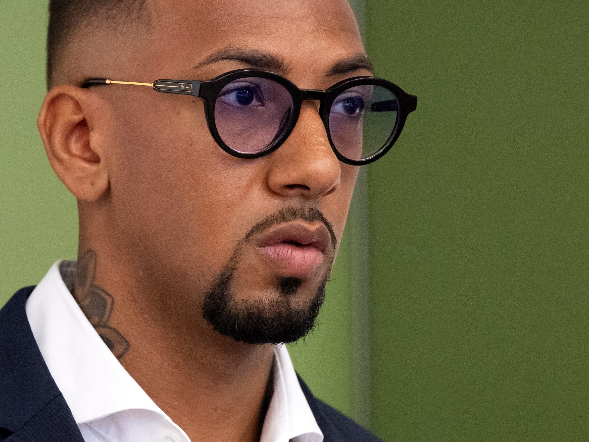 Boateng am Freitag in München. Boateng am Freitag in München.