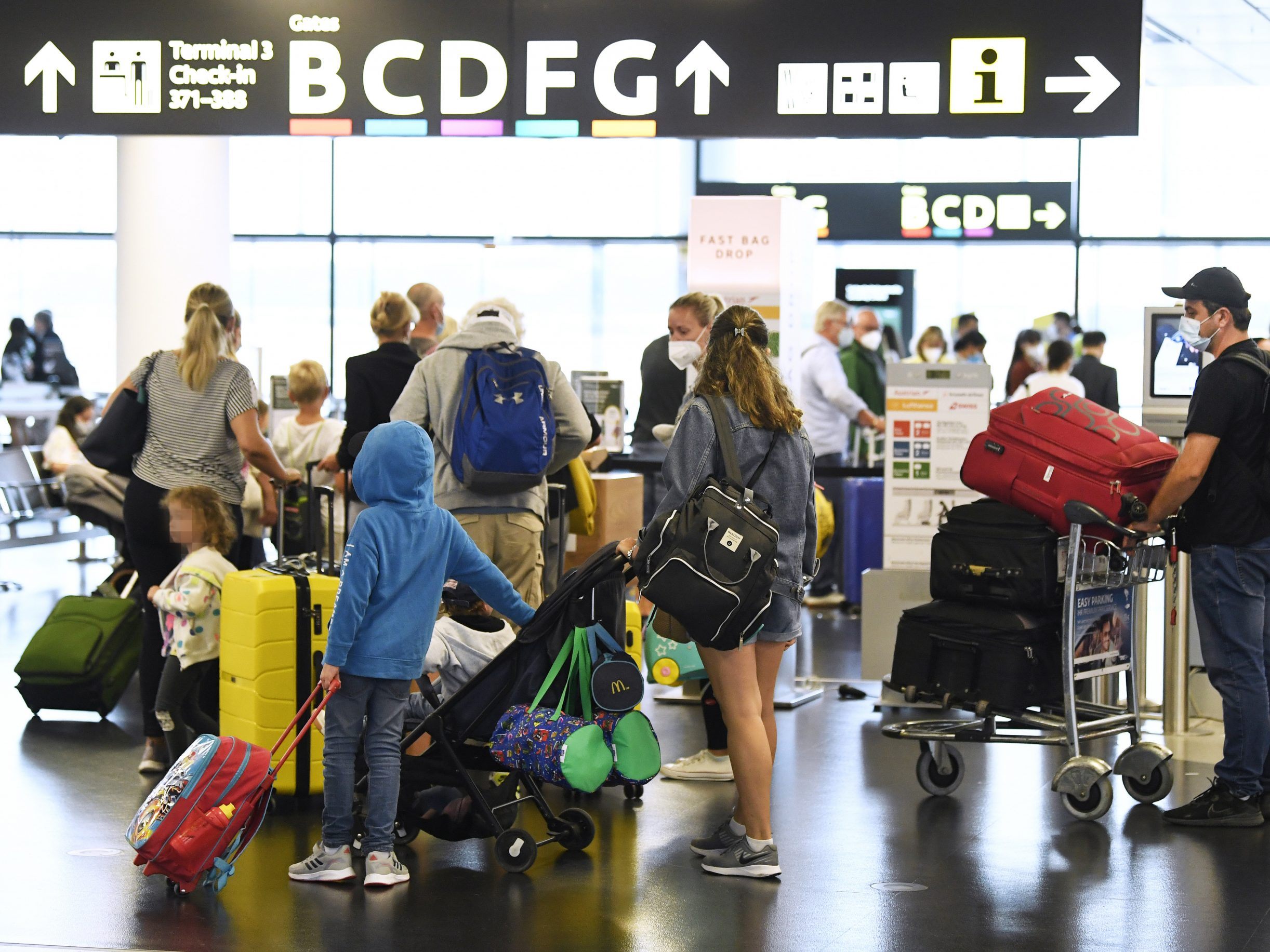 Das meiste Passagieraufkommen entfiel auf den Flughafen Wien.