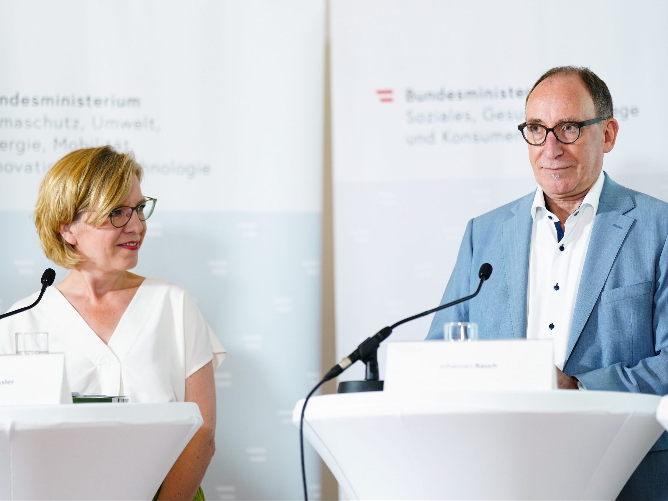 Gesundheitsminister Rauch präsentierte die Strategie für ein klimaneutrales Gesundheitswesen. Gesundheitsminister Rauch präsentierte die Strategie für ein klimaneutrales Gesundheitswesen.