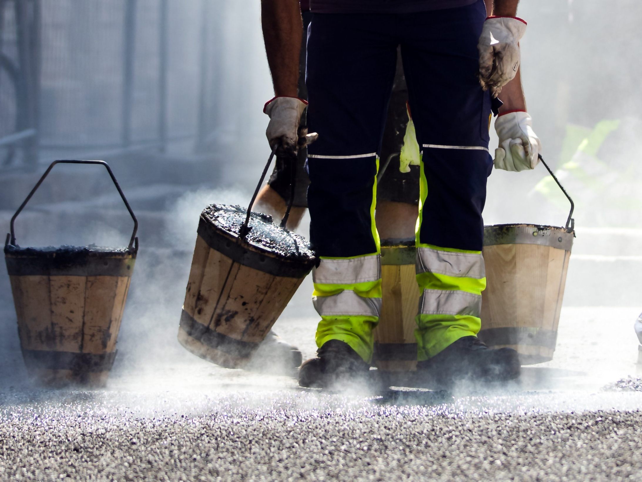 Am Freitag in nicht vielen Fällen hitzefrei am Bau.