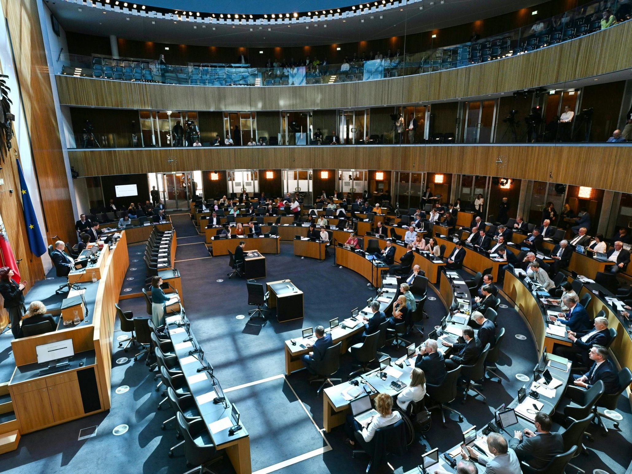Der Nationalrat startet in den Parlamentskehraus.