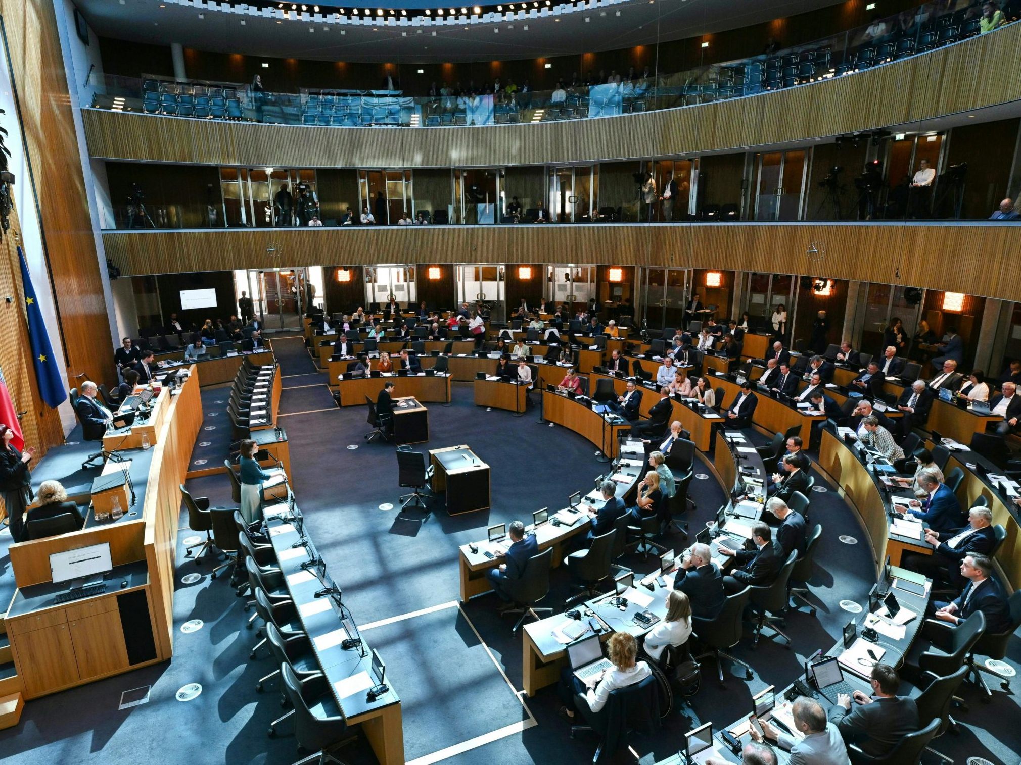Der Nationalrat geht in die Sommerpause. Der Nationalrat geht in die Sommerpause.